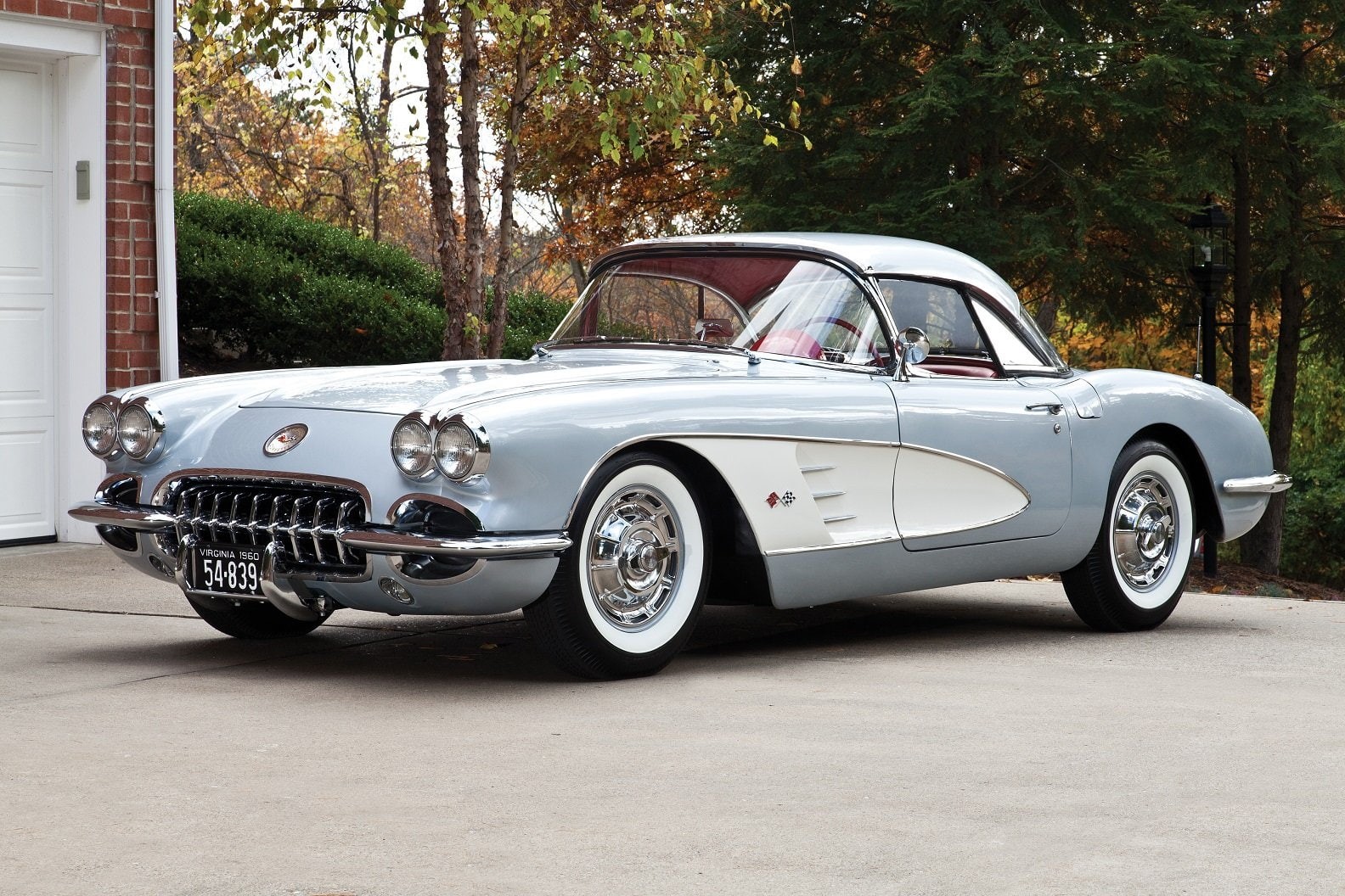 chevrolet, corvette, cars, 720P, classic, 1960, (c1), HD Wallpaper