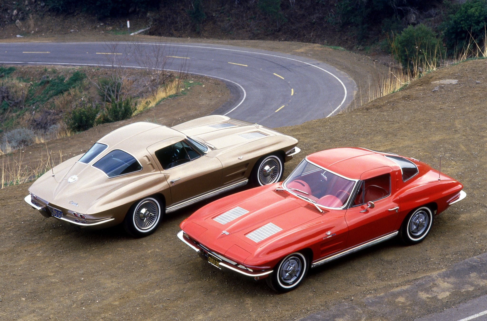 muscle, 1963, chevrolet, 1080P, supercar, classic, (c-2), ray, sting, corvette, HD Wallpaper