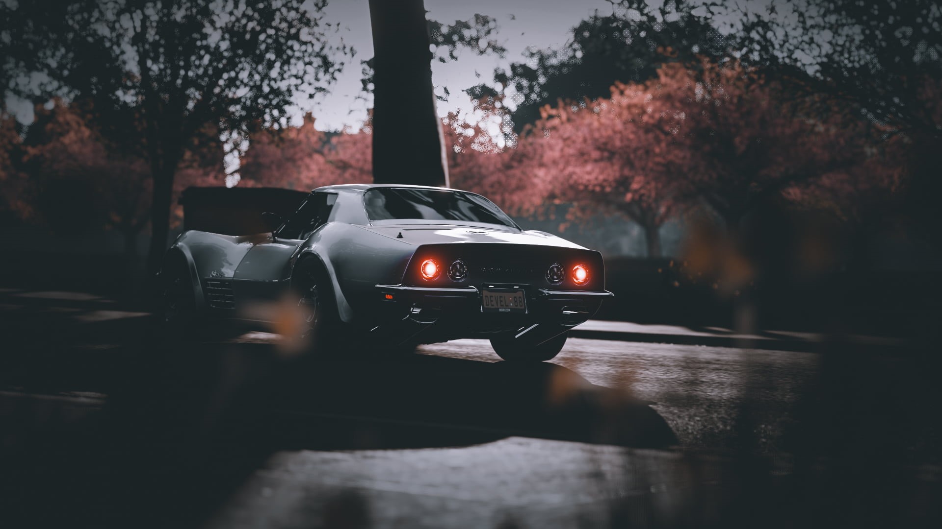 Chevrolet Corvette Stingray, car, video games, Oldtimer, 1080P, Forza Horizon 4, Corvette c3, HD Wallpaper