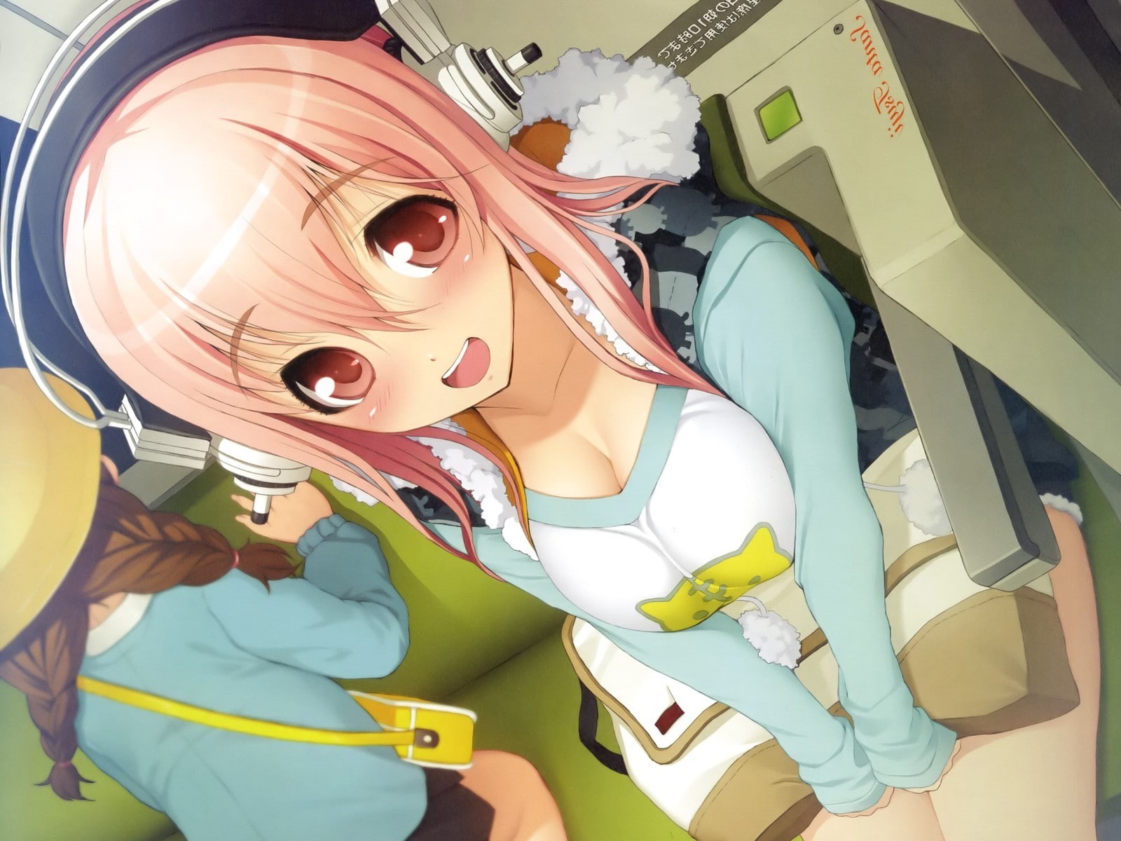 anime, 720P, innocence, high angle view, child, lifestyles, healthcare and medicine, childhood, real people, front view, males, Super Sonico, boys, portrait, HD Wallpaper