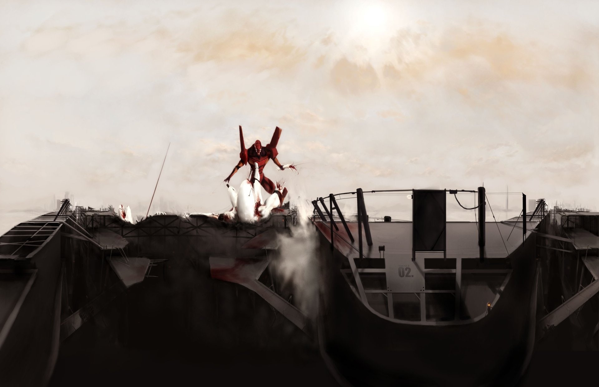 Evangelion, 1080P, End of Evangelion, HD Wallpaper