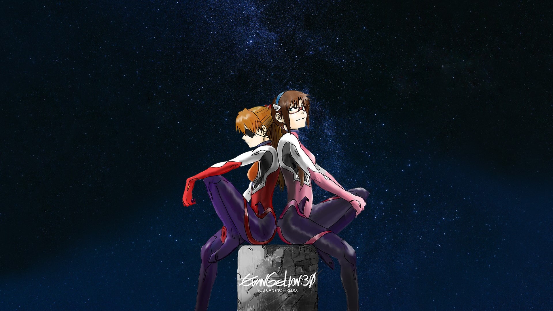 Asuka Langley Sohryu, Evangelion, 1080P, Mari Makinami Illustrious, Evangelion: 3.0 You Can (Not) Redo, HD Wallpaper