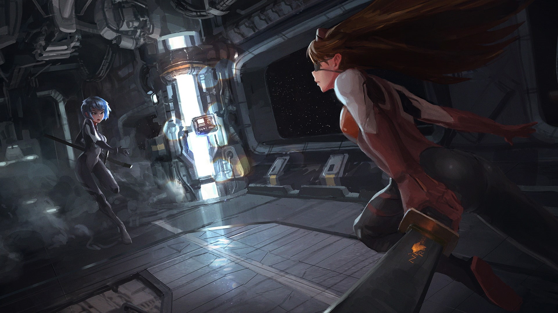 Rei Ayanami, Evangelion: 3.0 You Can (Not) Redo, 1080P, Evangelion, Asuka Langley Sohryu, HD Wallpaper