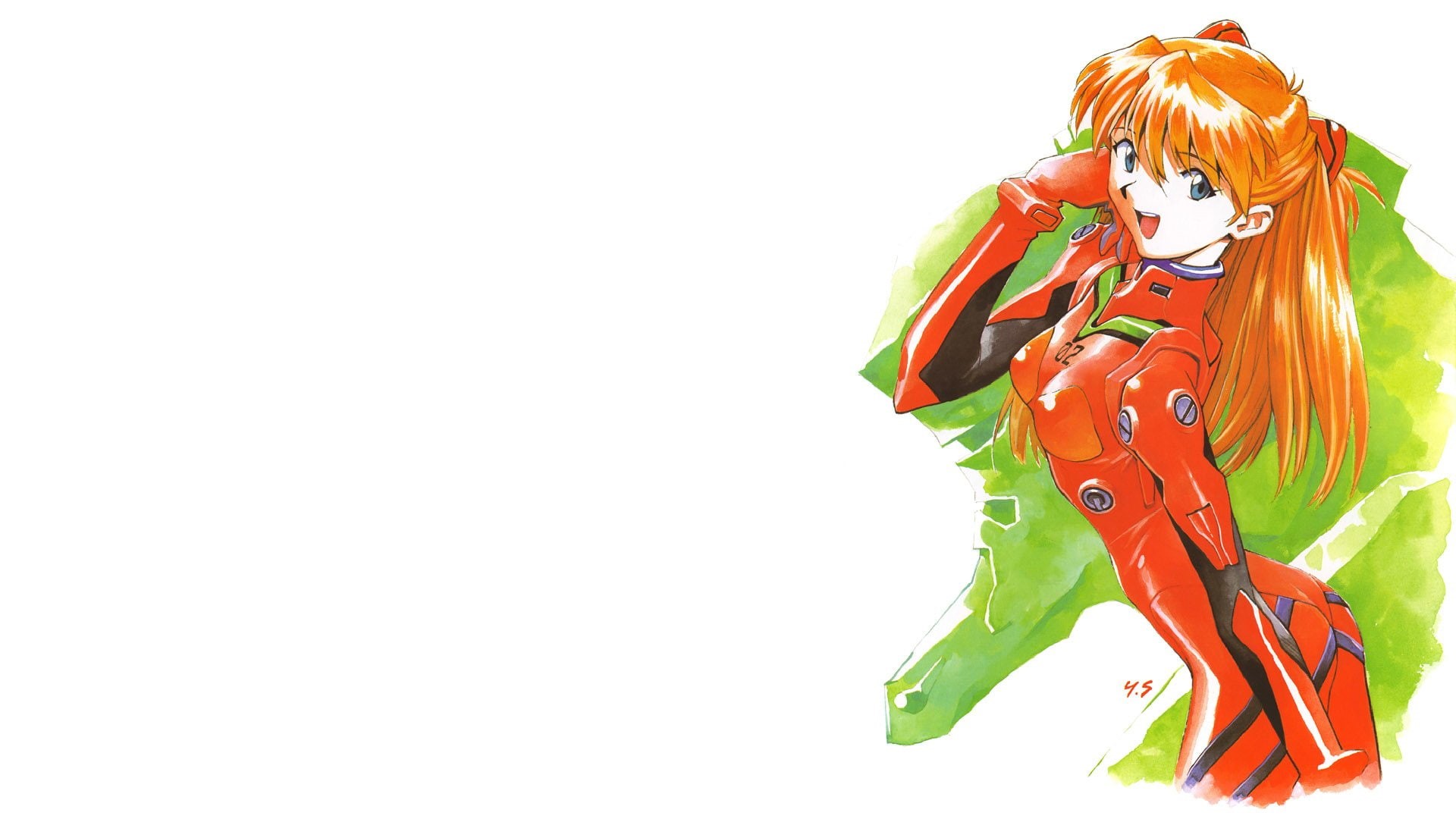 1080P, Asuka Langley Sohryu, Neon Genesis Evangelion, Evangelion, HD Wallpaper