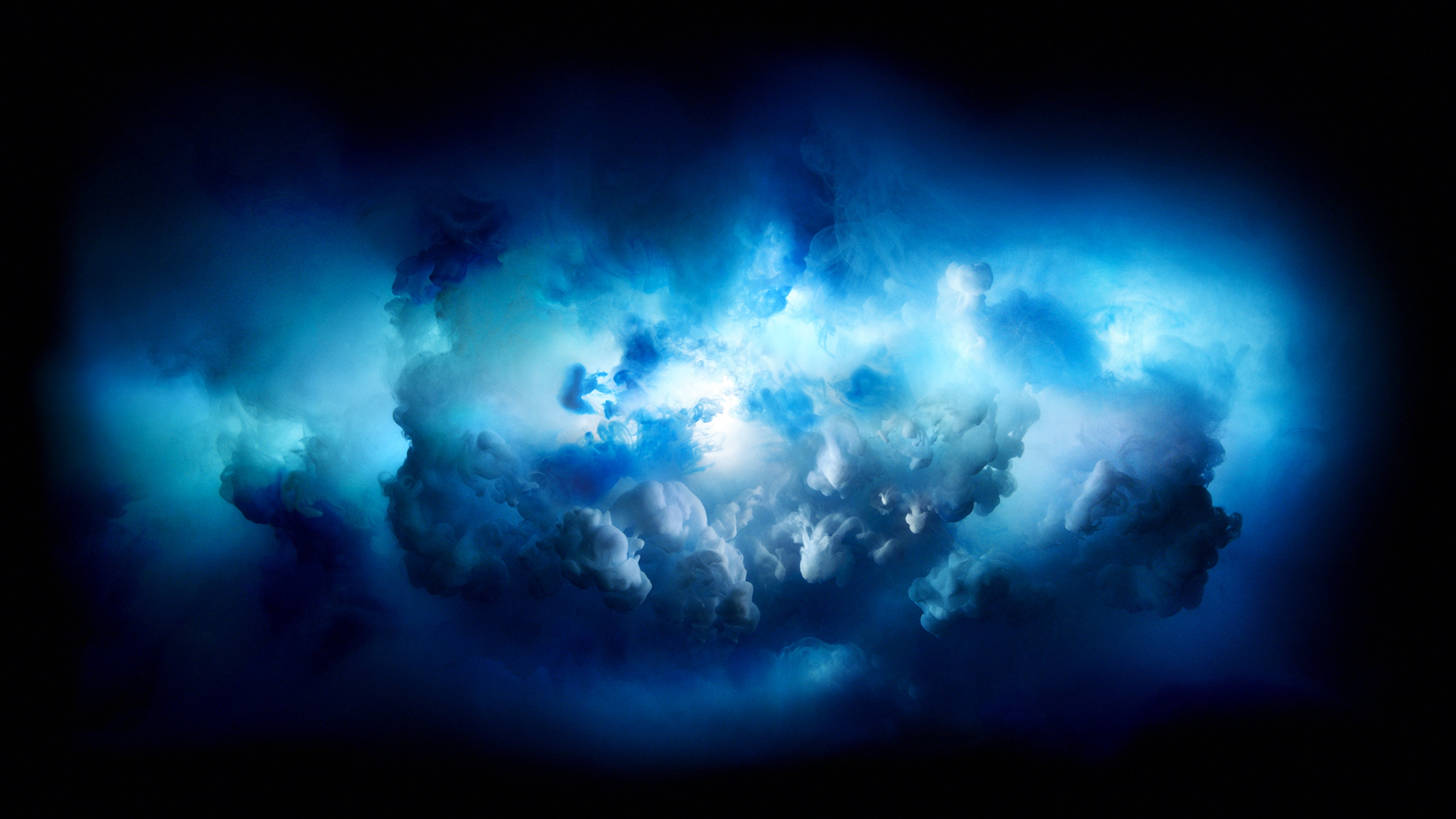 sea, full length, underwater, iMac Pro, outdoors, blue, smoke - physical structure, animal wildlife, illuminated, night, arts culture and entertainment, HD Wallpaper