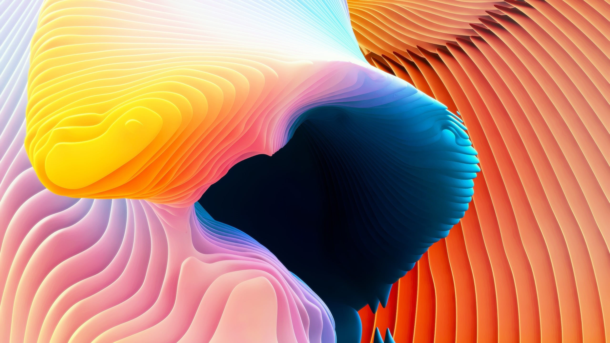 color, paint, 2K, 2016, Macbook Pro Retina, macOS, abstraction, HD Wallpaper