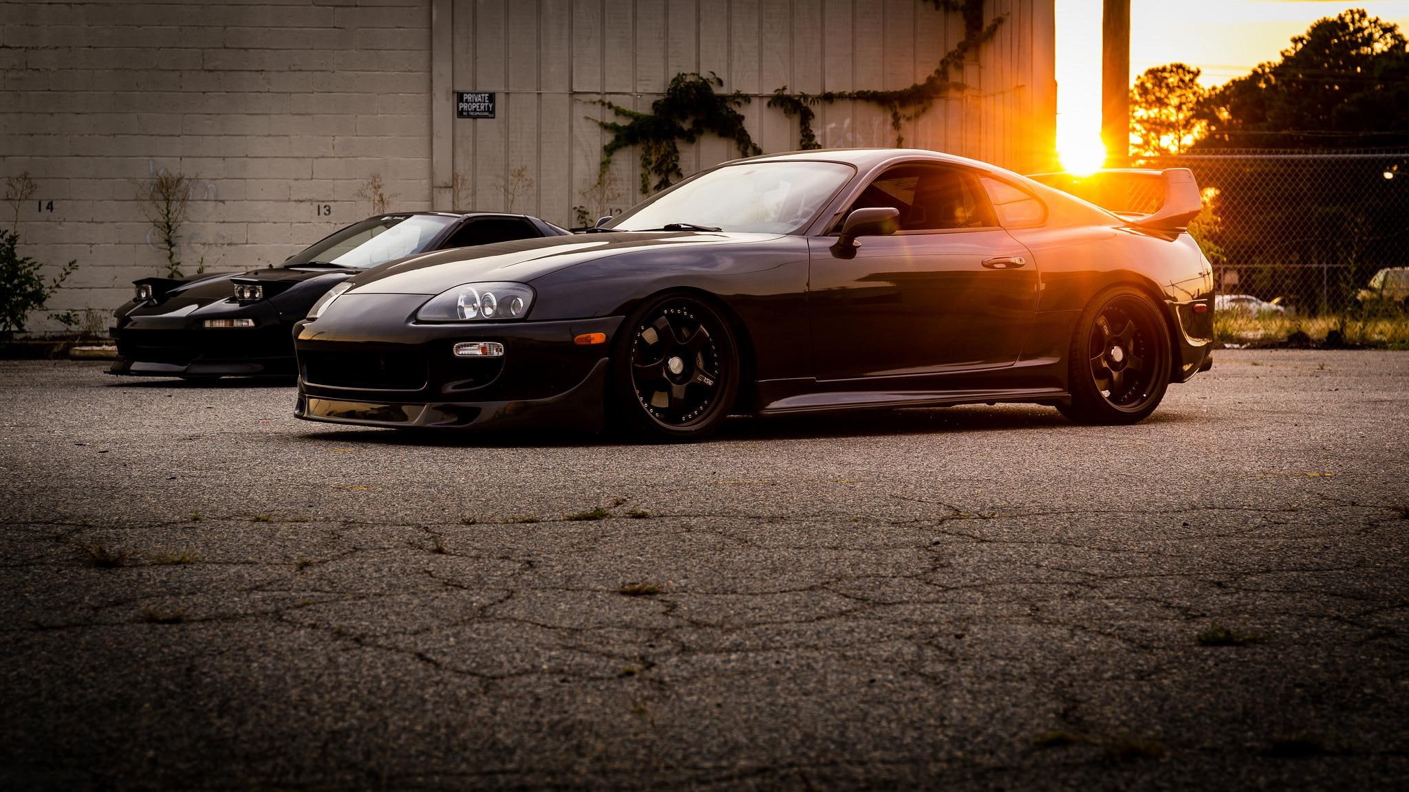 supra, side, light, 1080P, view, toyota, side view, HD Wallpaper