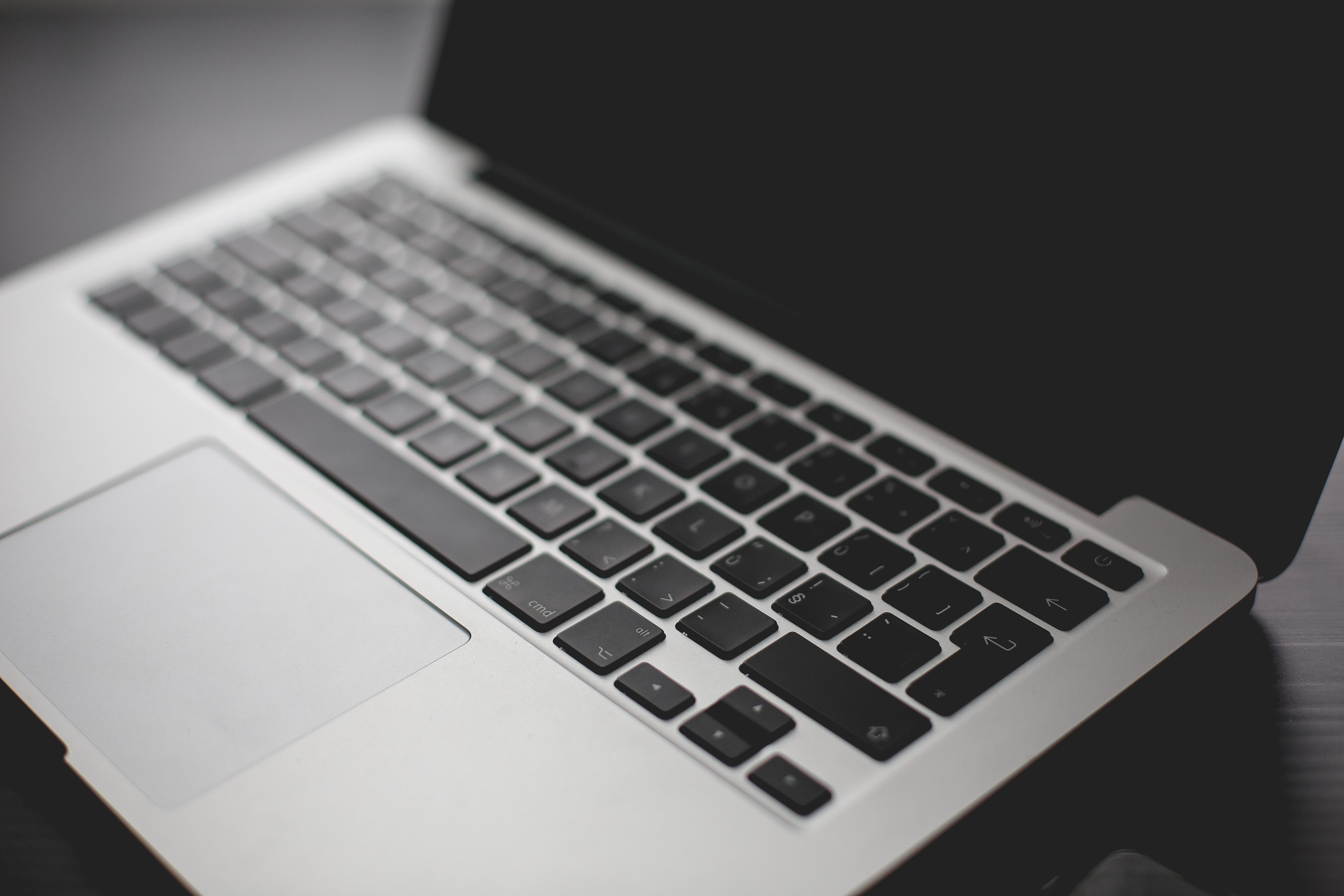 pC, Keyboard, amp, computer Key, wireless technology, Detail, table, office, indoors, computer Keyboard, close-up, technology, black color, business, MacBook Pro, HD Wallpaper