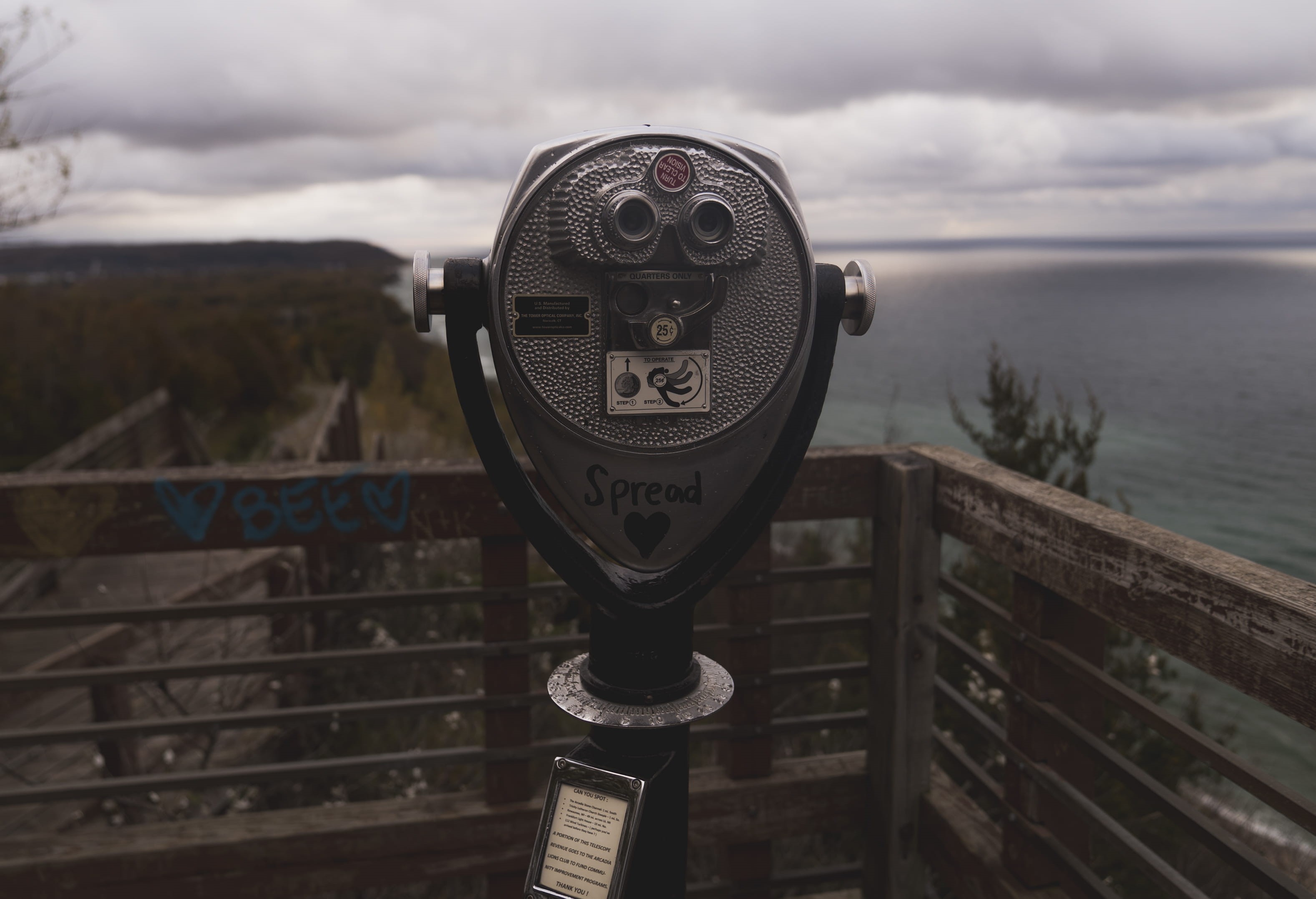 cloud - sky, michigan, love, 2K, beautiful, beauty in nature, sky, no people, nature, water, united states, outdoors, tranquil scene, hand-held telescope, HD Wallpaper