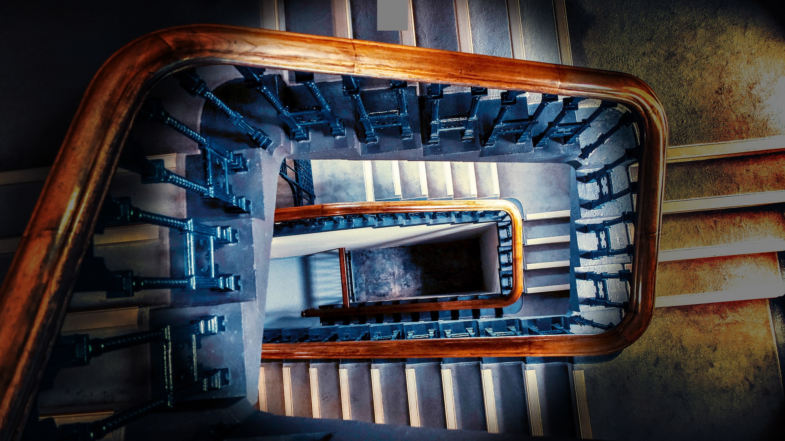 stairway, house, building, stairs, 2K, HD Wallpaper