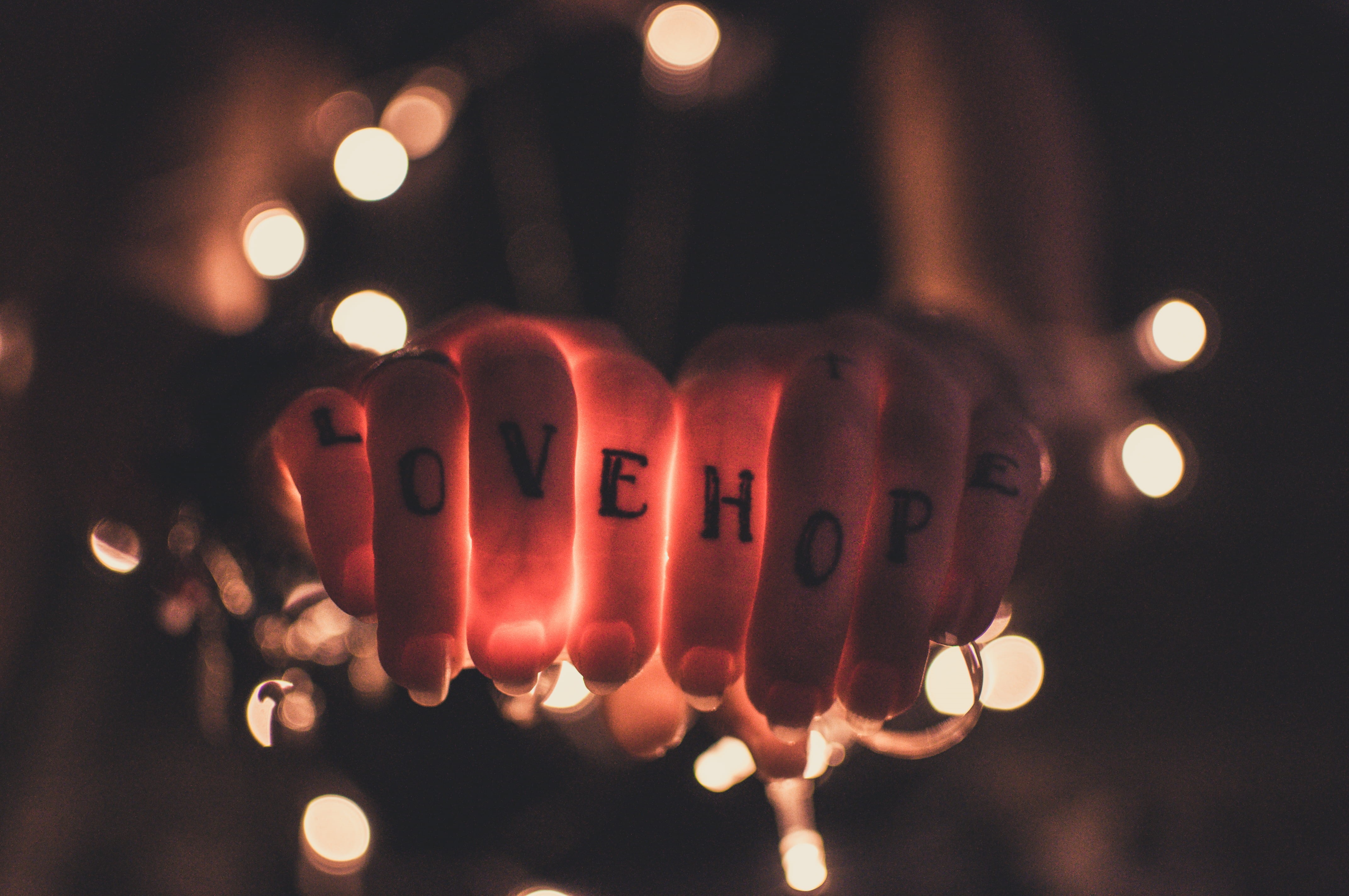 hand, adult, string, lighting equipment, human hand, communication, hands, dark, love, illuminated, one person, indoors, hope, night, celebration, defocused, HD Wallpaper