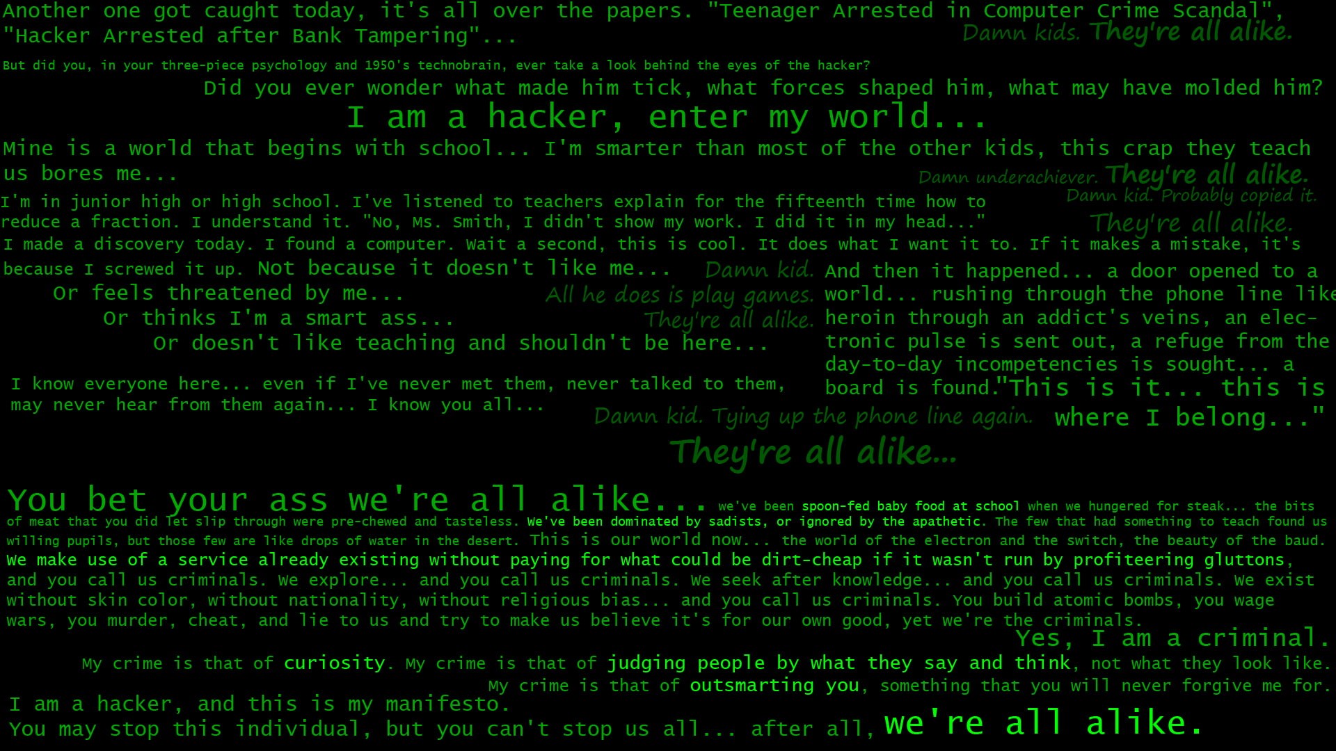 1080P, dark, anarchy, hacker, sadic, computer, HD Wallpaper