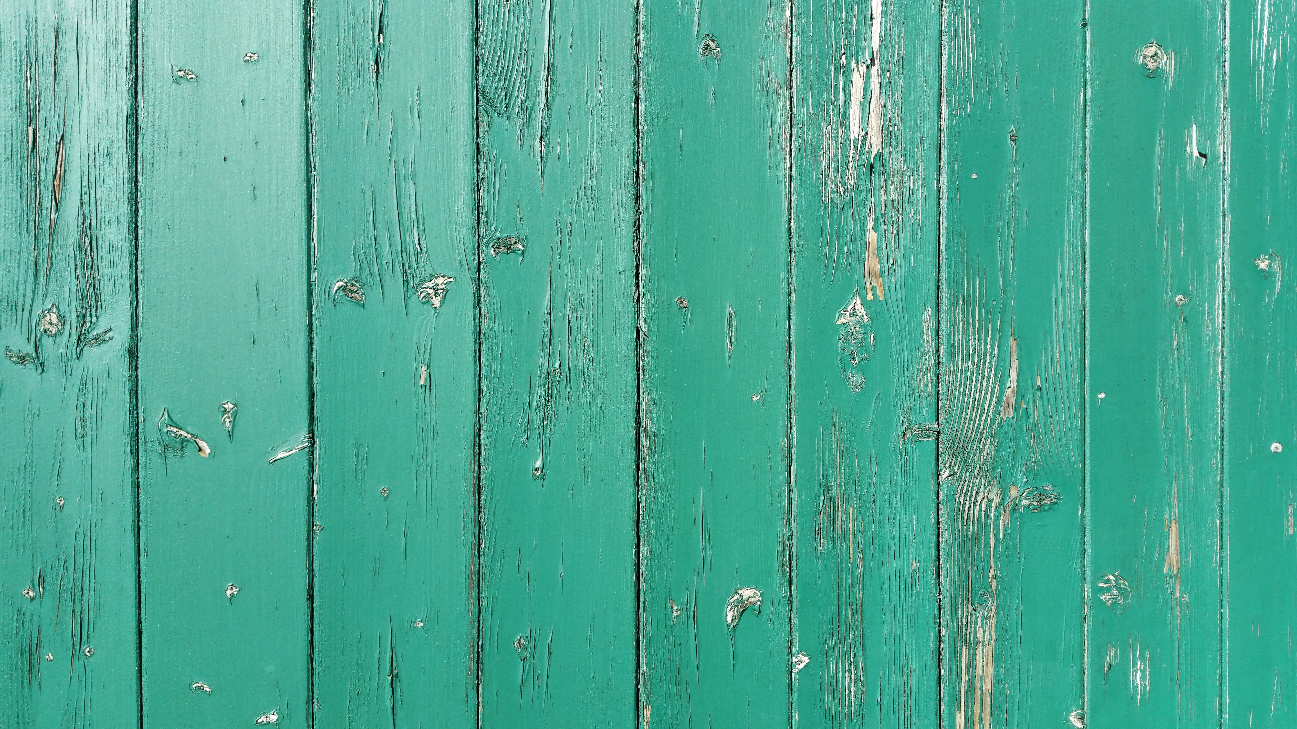 plank, damaged, abstract, boundary, green, architecture, wood - material, boards, close-up, color, built structure, textured, pattern, weathered, wood, HD Wallpaper