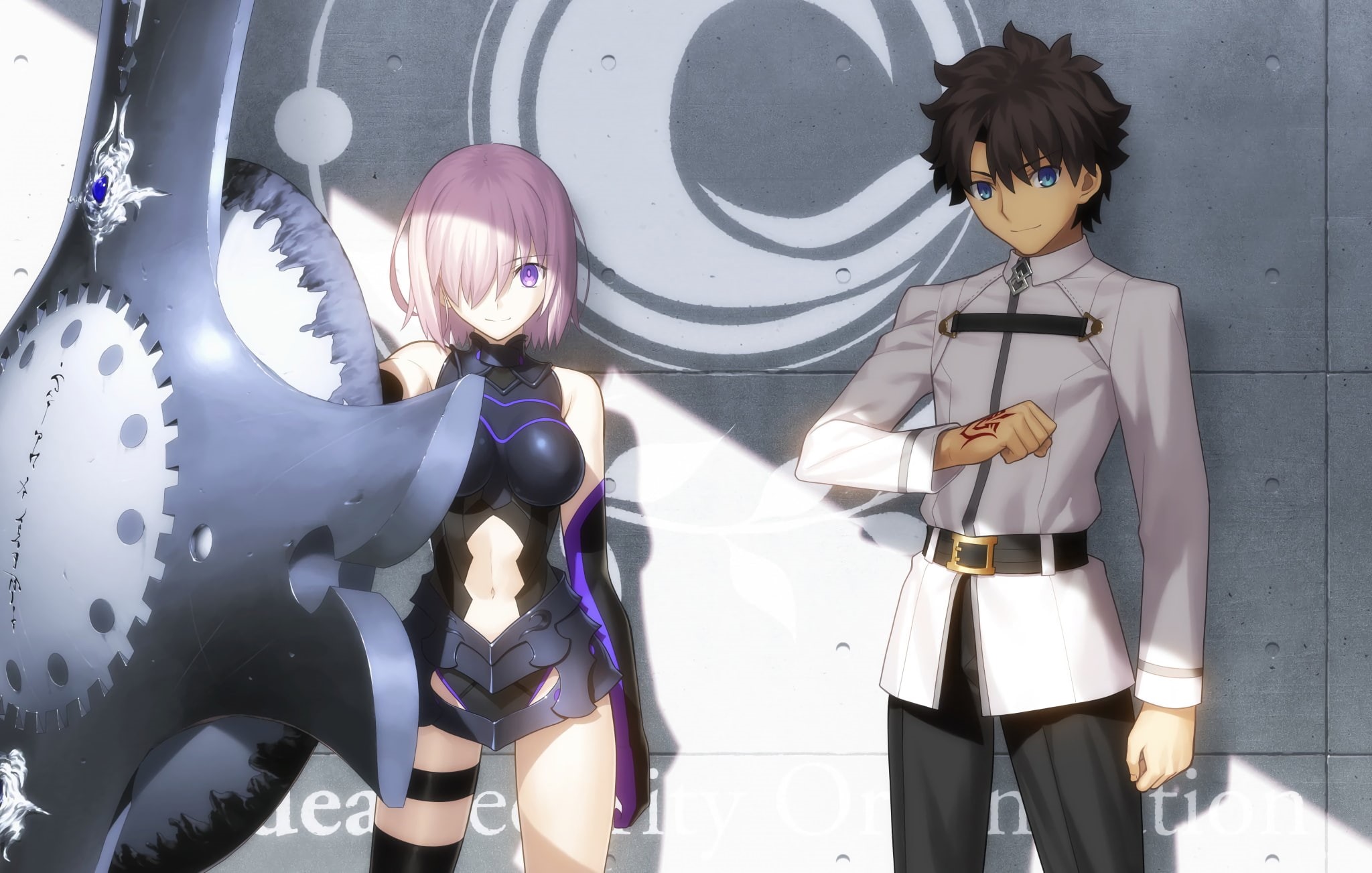Fate Series, Shielder (Fate/Grand Order), 1080P, Fujimaru Ritsuka (Male), Fate/Grand Order, Mashu Kyrielight, HD Wallpaper