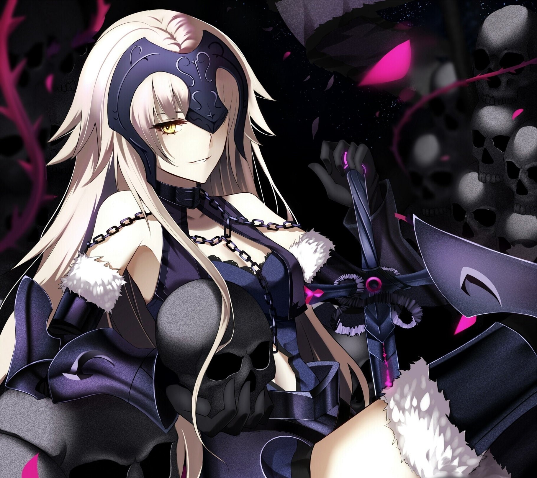 720P, Avenger (Fate/Grand Order), Fate Series, Fate/Grand Order, Jeanne dArc Alter, HD Wallpaper