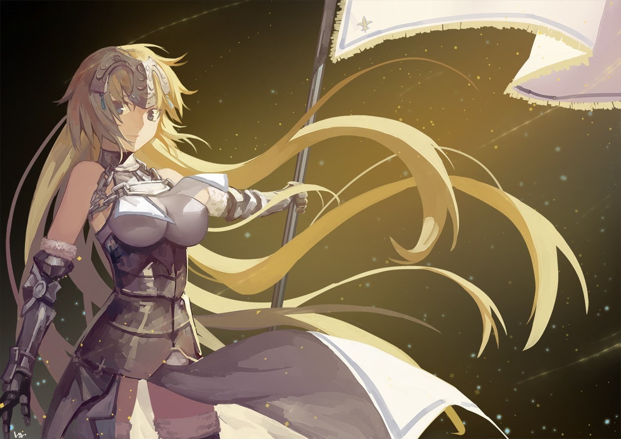 Fate Series, Jeanne dArc, armor, Ruler (Fate/Grand Order), blonde, 480P, Fate/Apocrypha, Fate/Grand Order, HD Wallpaper