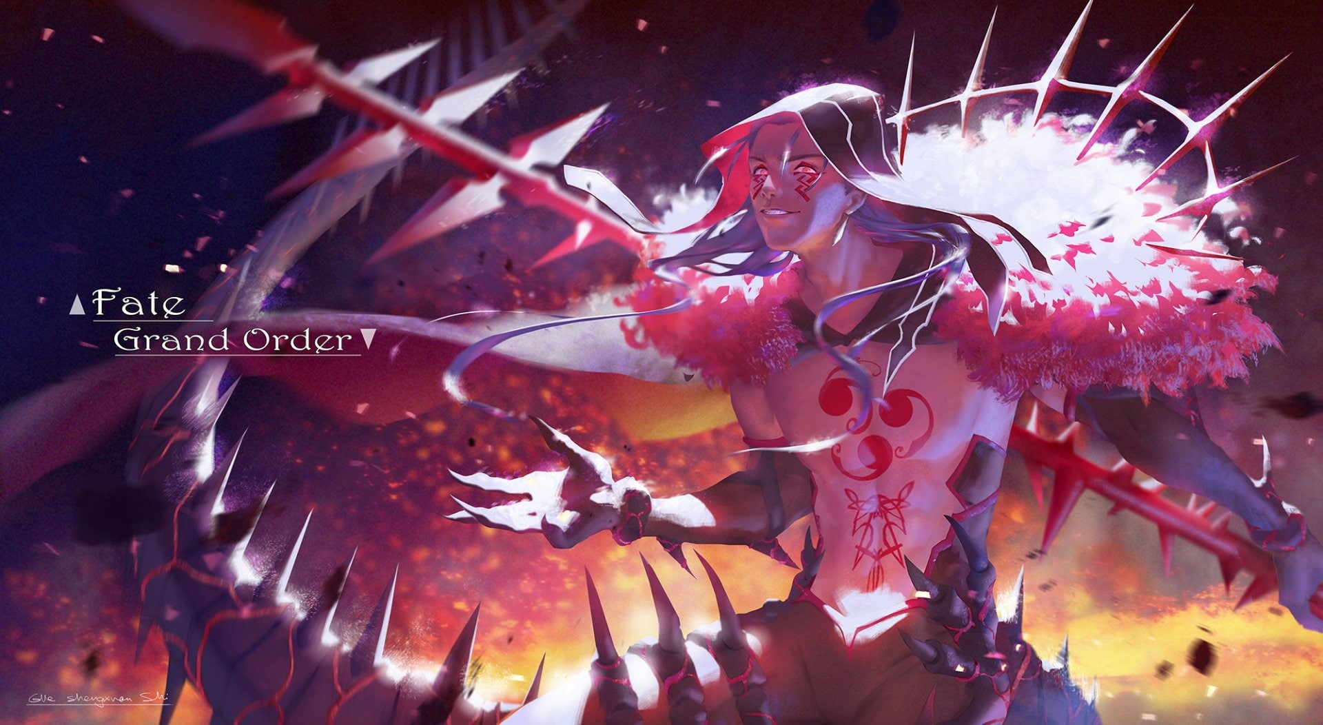 Fate Series, 1080P, Fate/Grand Order, Cu Chulainn Alter, HD Wallpaper