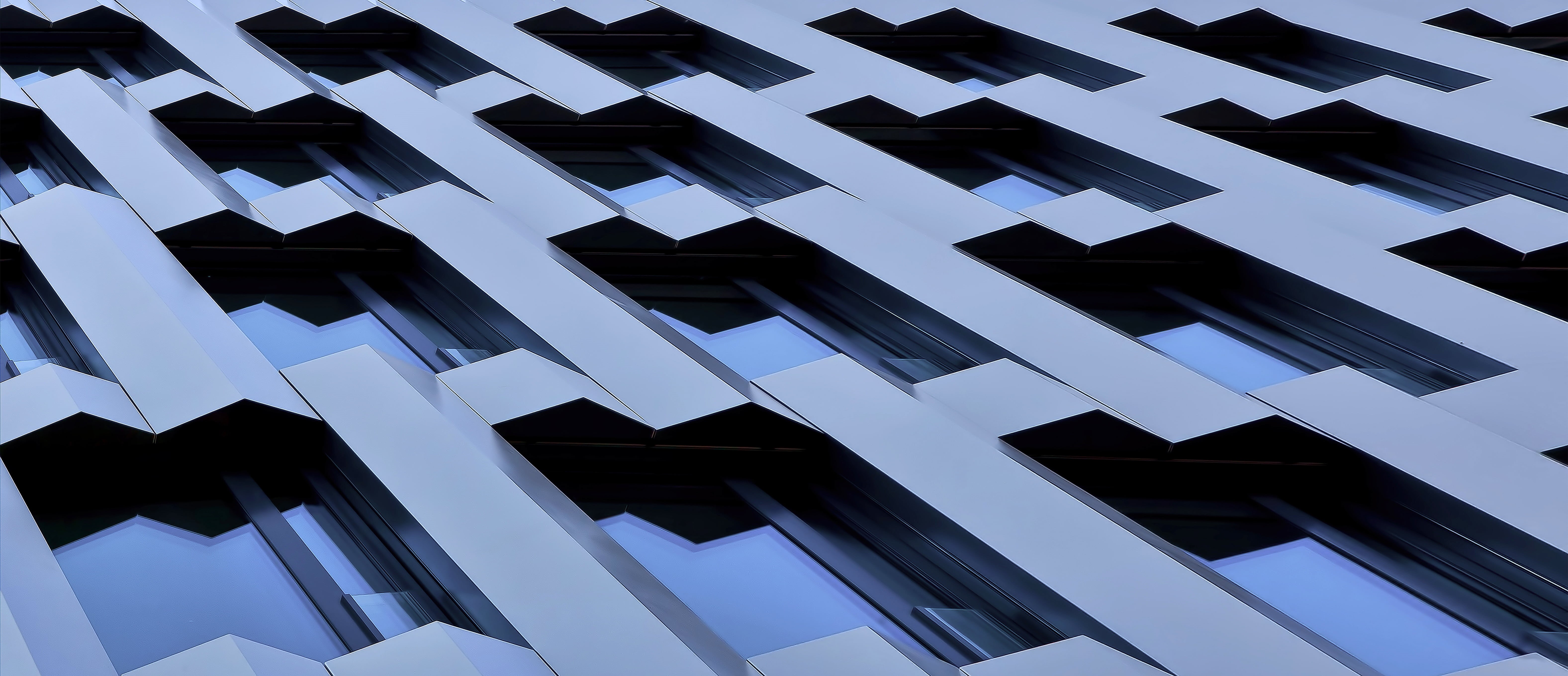 low angle shot, modern, architectural design, 5K, no people, city, full frame, glass, building exterior, facade, perspective, abstract, skyscraper, art, HD Wallpaper