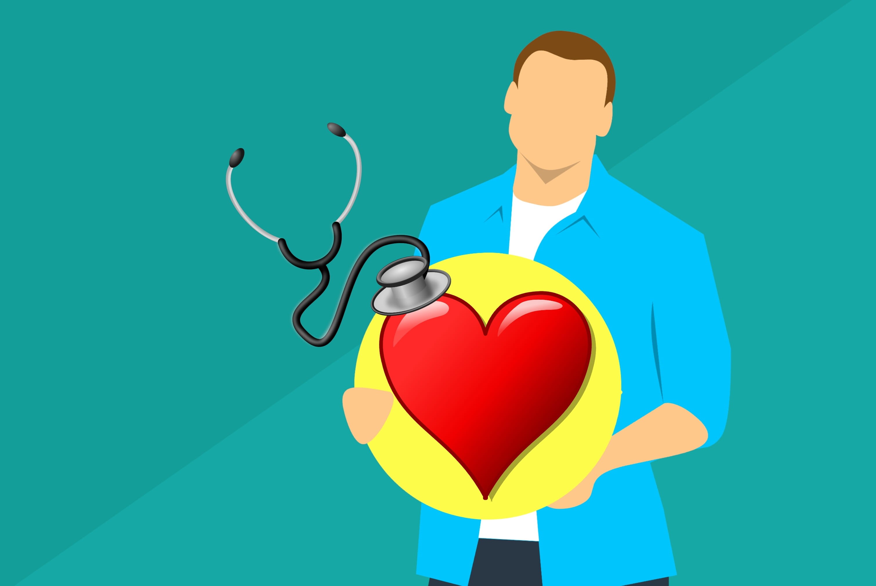 people, disease, technology, instrument, high, creativity, arterial, doctor, men, cardiology, man, stress, illustration, hypertension, heart, patient, cartoon, HD Wallpaper