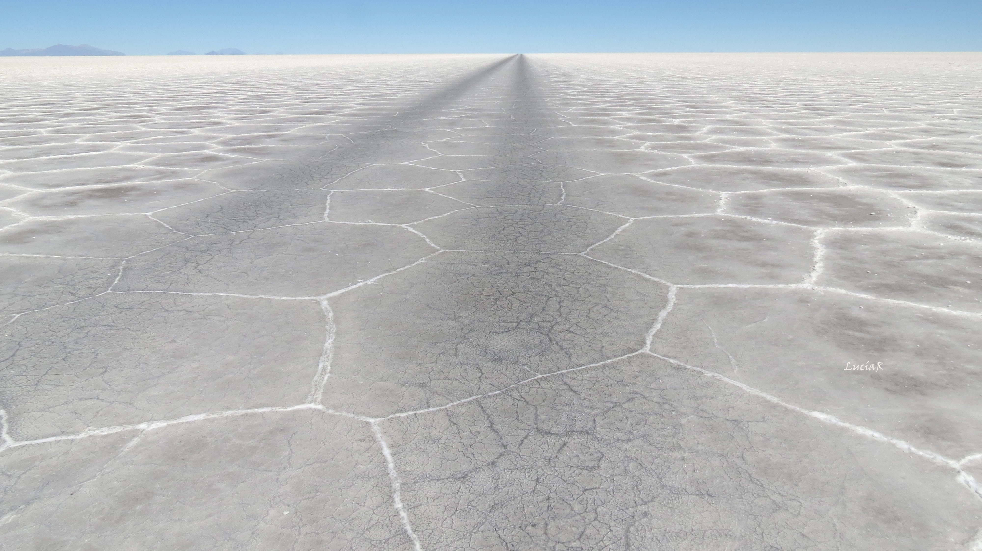 minimalism, Bolivia, Salar de uyuni, 4K, HD Wallpaper