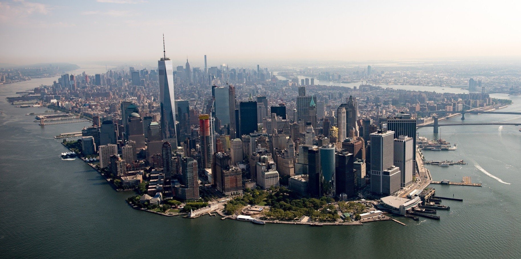 One World Trade Center, USA, New York City, Cityscape, Skyscraper, 720P, Manhattan, HD Wallpaper
