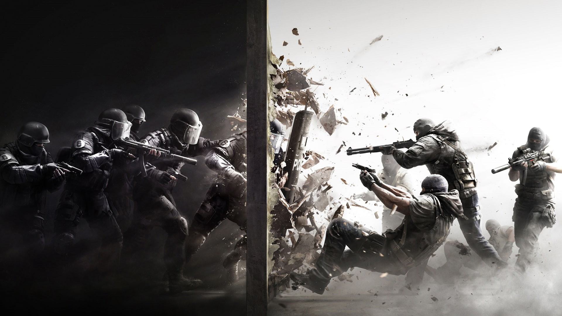 terrorist, police, action, hd, stop, rainbow, armor, breach, video games, 1080P, six, HD Wallpaper