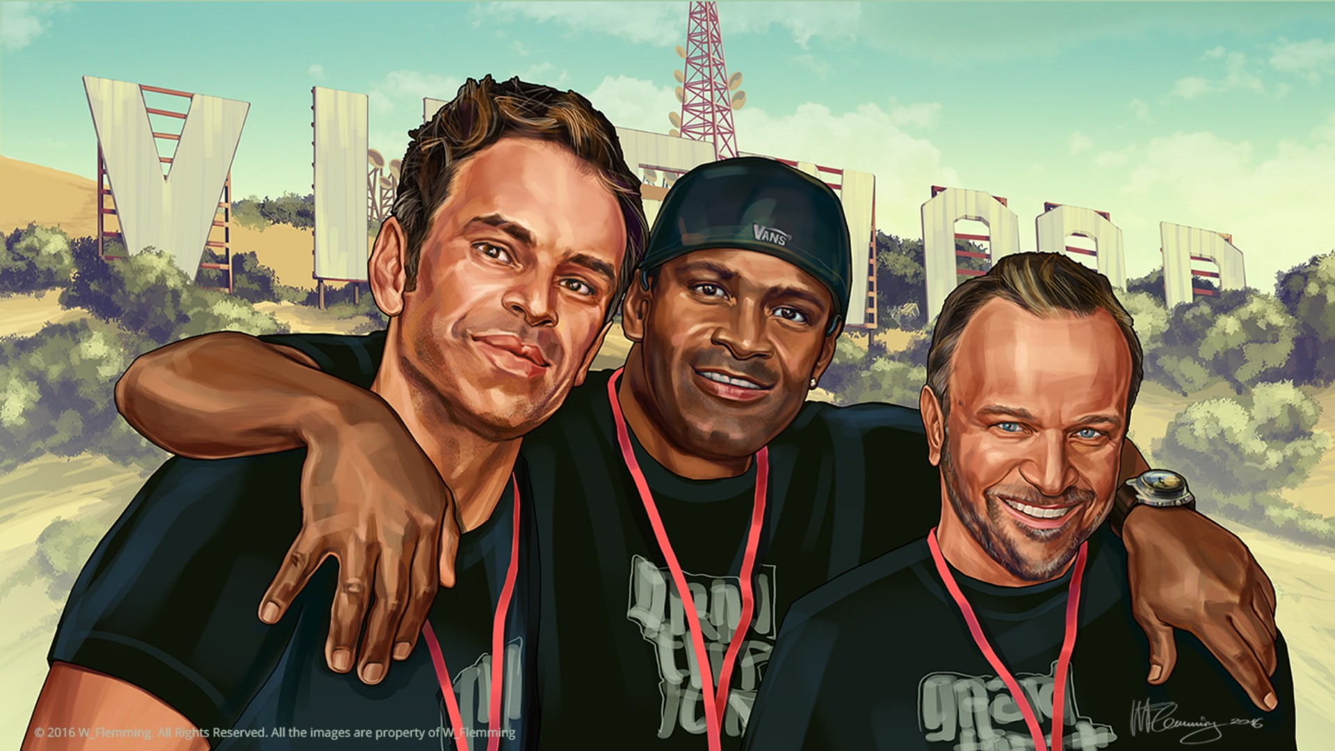 Trevor Philips, vinewoood, Grand Theft Auto, Grand Theft Auto V, Michael De Santa, 1080P, GTA5, Hollywood, Franklin Clinton, HD Wallpaper