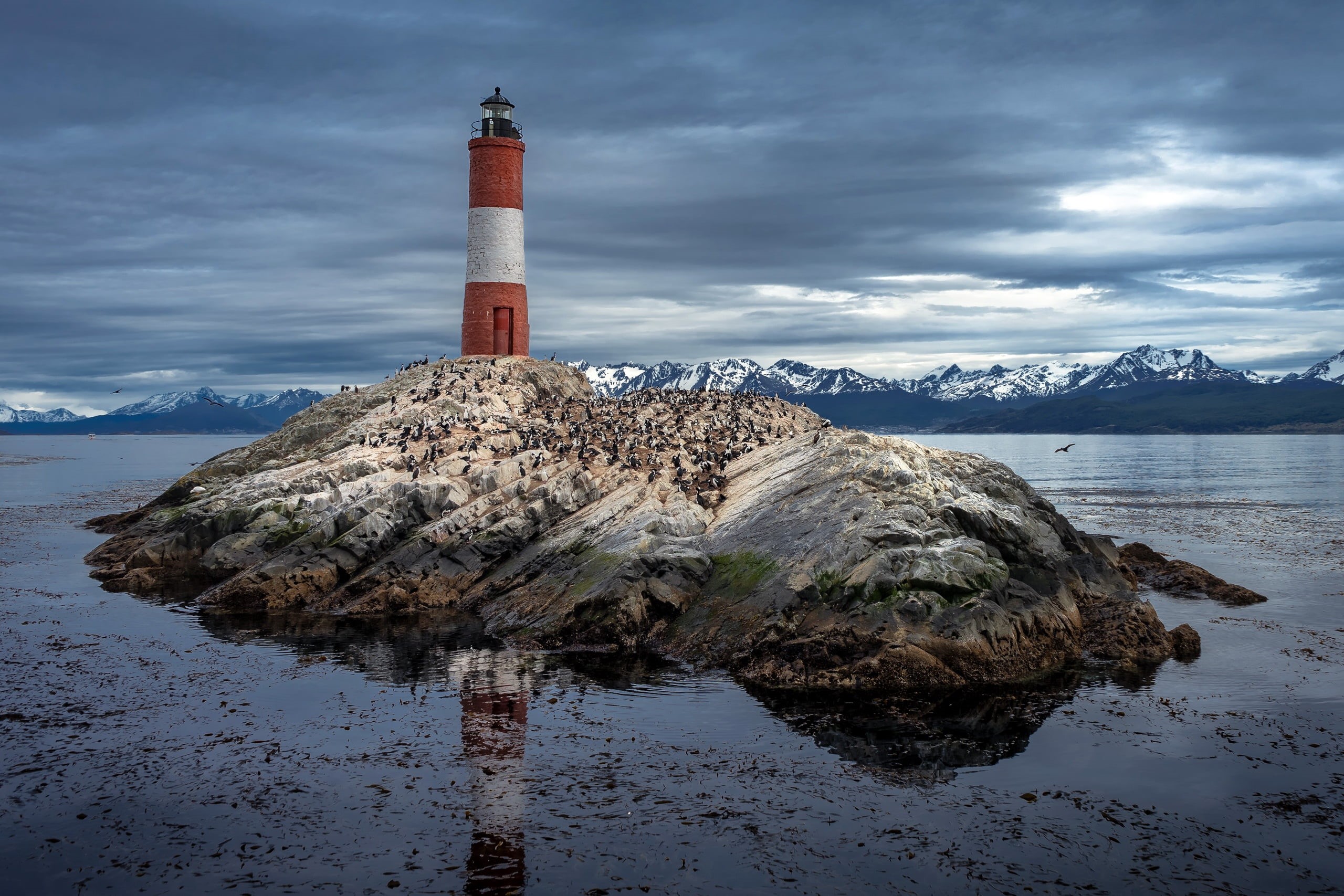 2K, Argentina, Patagonia, Les Eclaireurs Lighthouse, HD Wallpaper