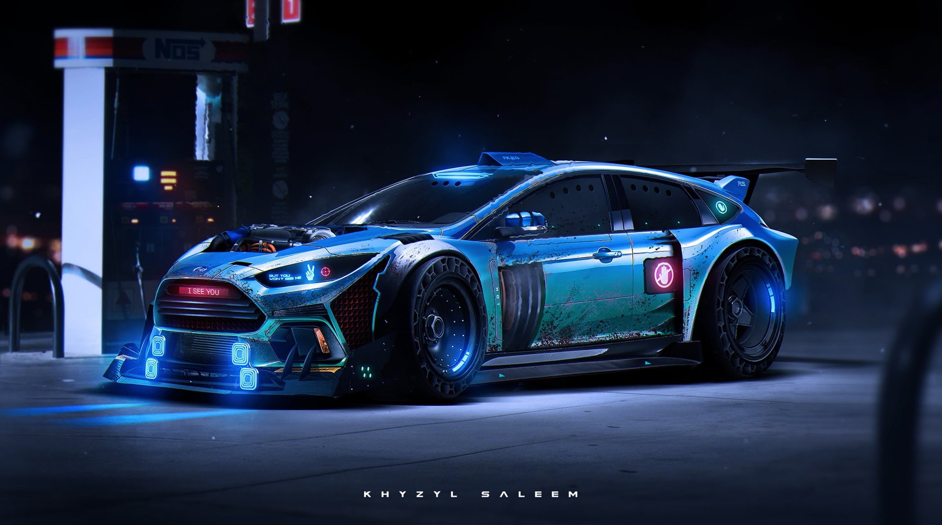 1080P, car, Khyzyl Saleem, Ford Fiesta ST, HD Wallpaper
