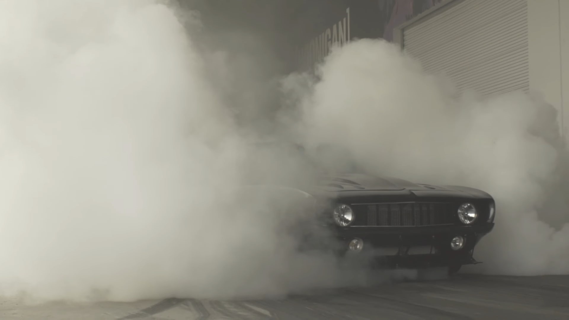 heat - temperature, city, Chevrolet Camaro, travel, no people, land vehicle, hoonigan, emitting, smoke - physical structure, motion, mode of transportation, HD Wallpaper