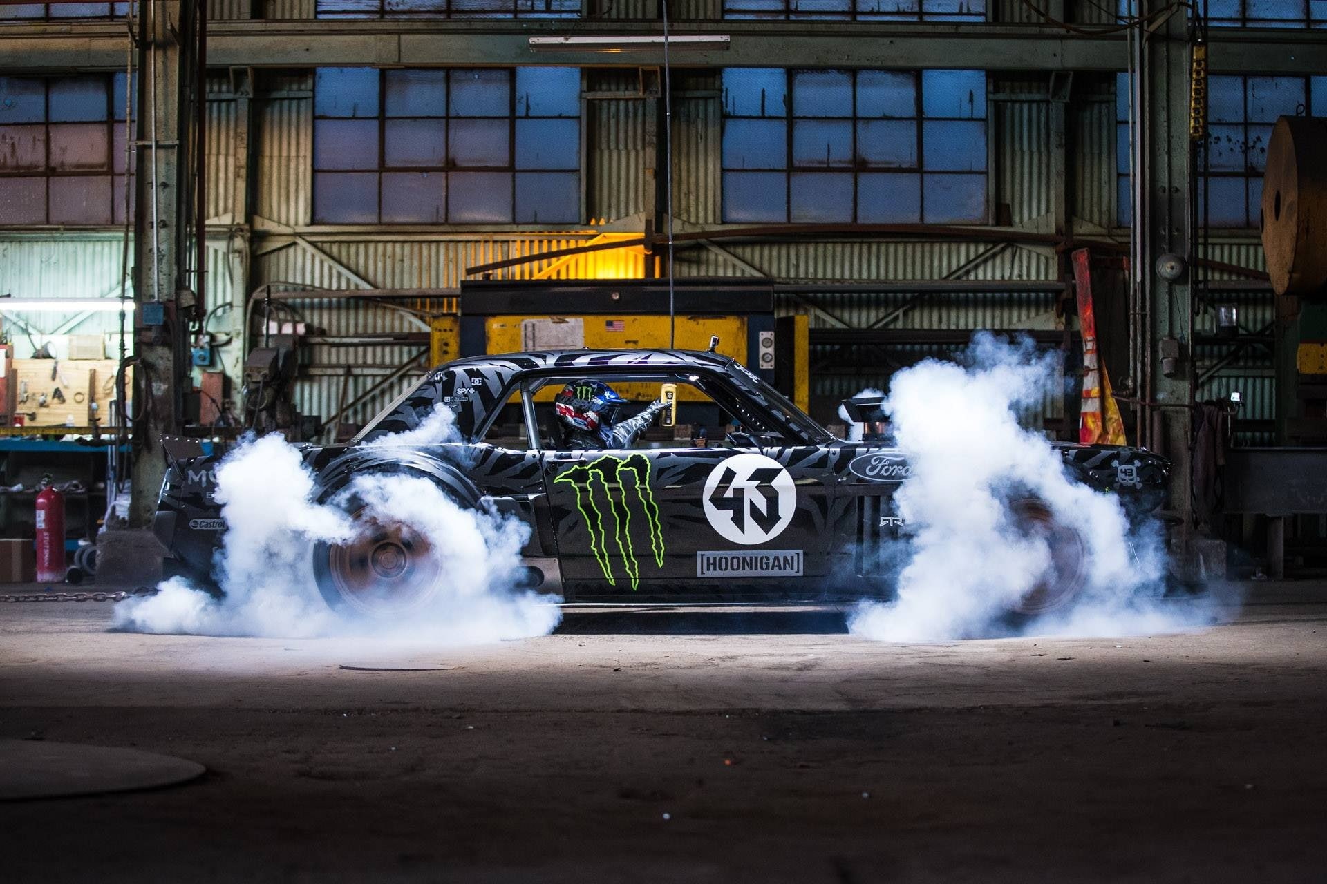 car, Ken Block, Ford Mustang, 1080P, HD Wallpaper