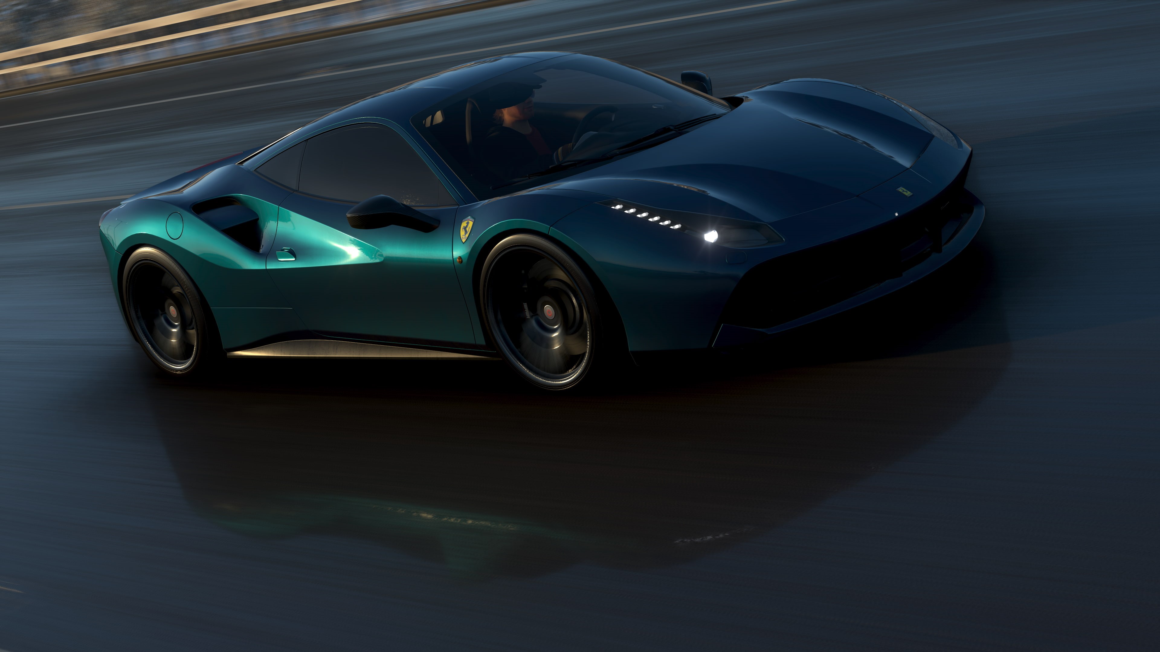 vehicle, video games, Forza Horizon 4, 4K, Forza, car, Ferrari, HD Wallpaper