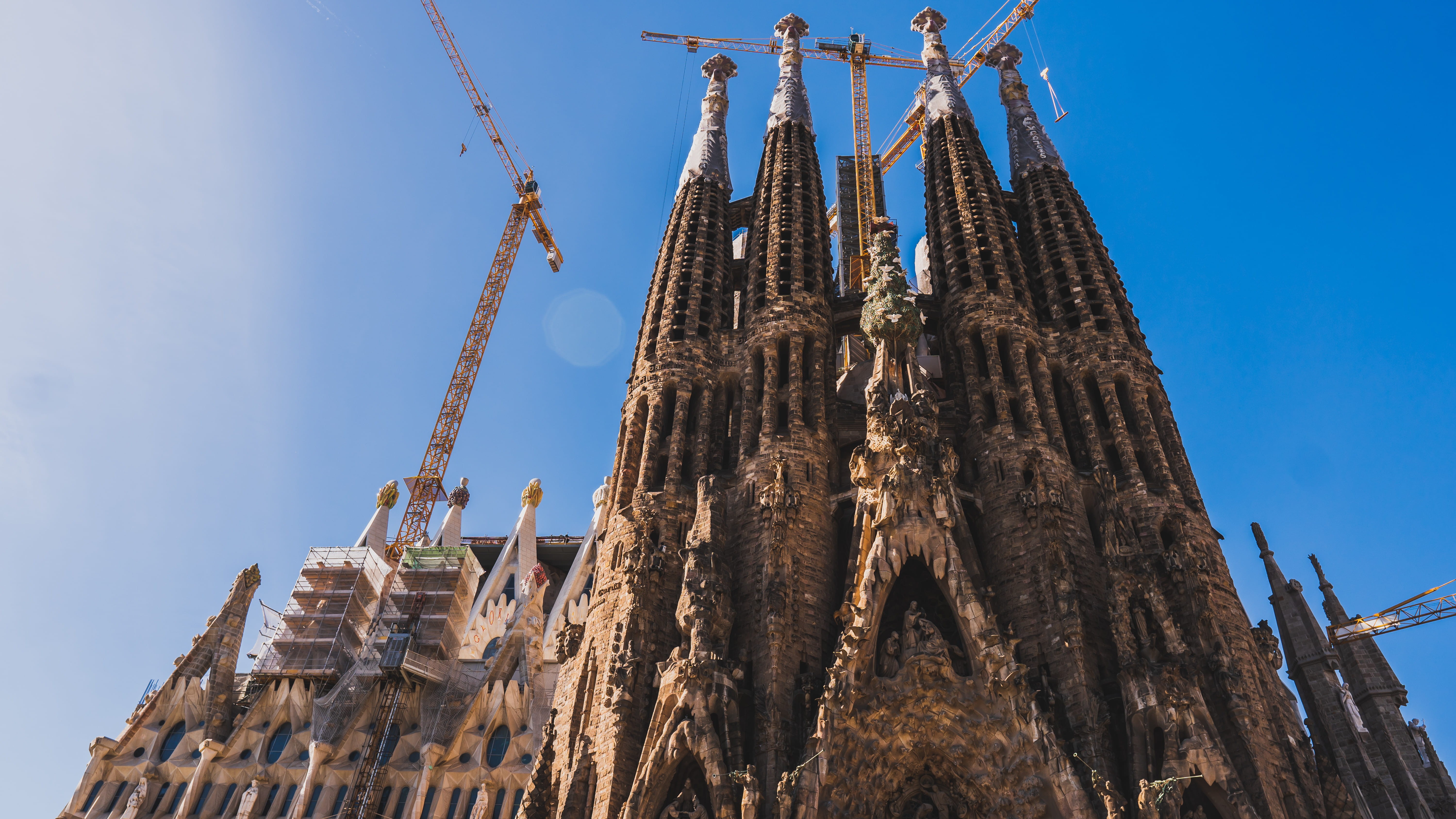 monument, place of worship, spirituality, construction, sky, shot, landmark, historic, tourist attraction, angle, edifice, tourist destination, belief, HD Wallpaper