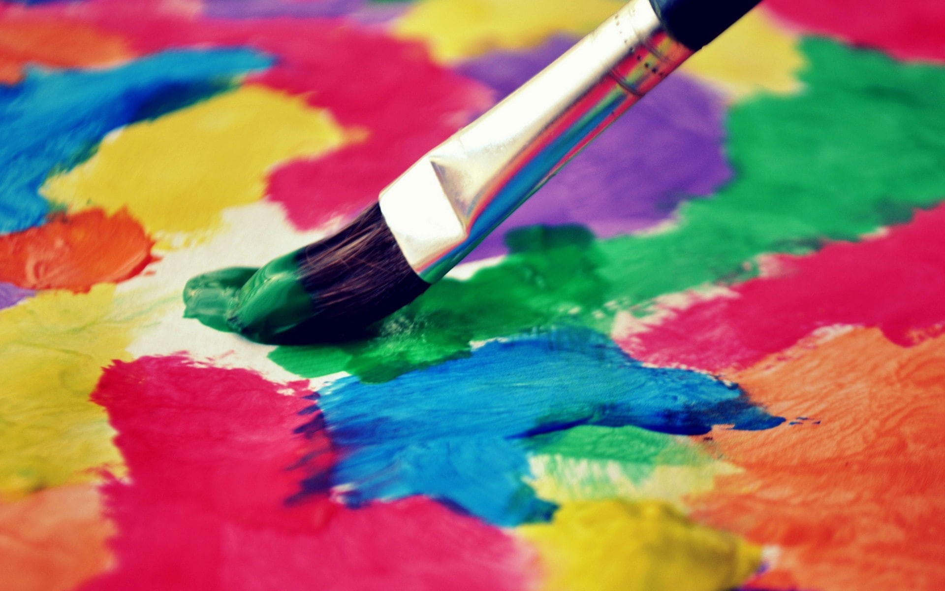 widescreen, fullscreen, 1080P, background, paint, black, s, silver, color, brush, HD Wallpaper