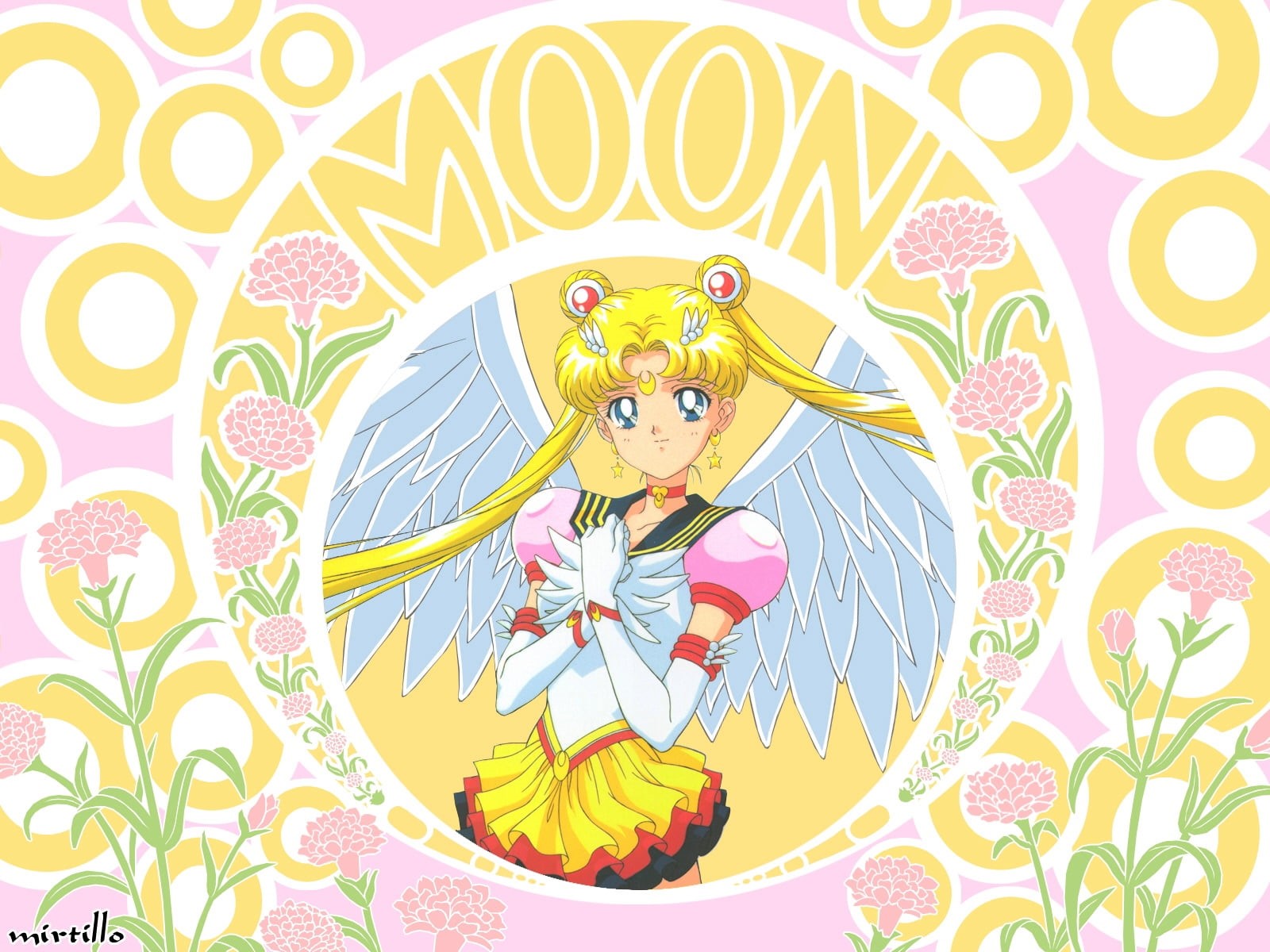 backgrounds, girl, 720P, fashion, pattern, domestic animals, mammal, women, cute, sailor, pose, child, people, image, computer Graphic, bird of prey, sailor moon, HD Wallpaper