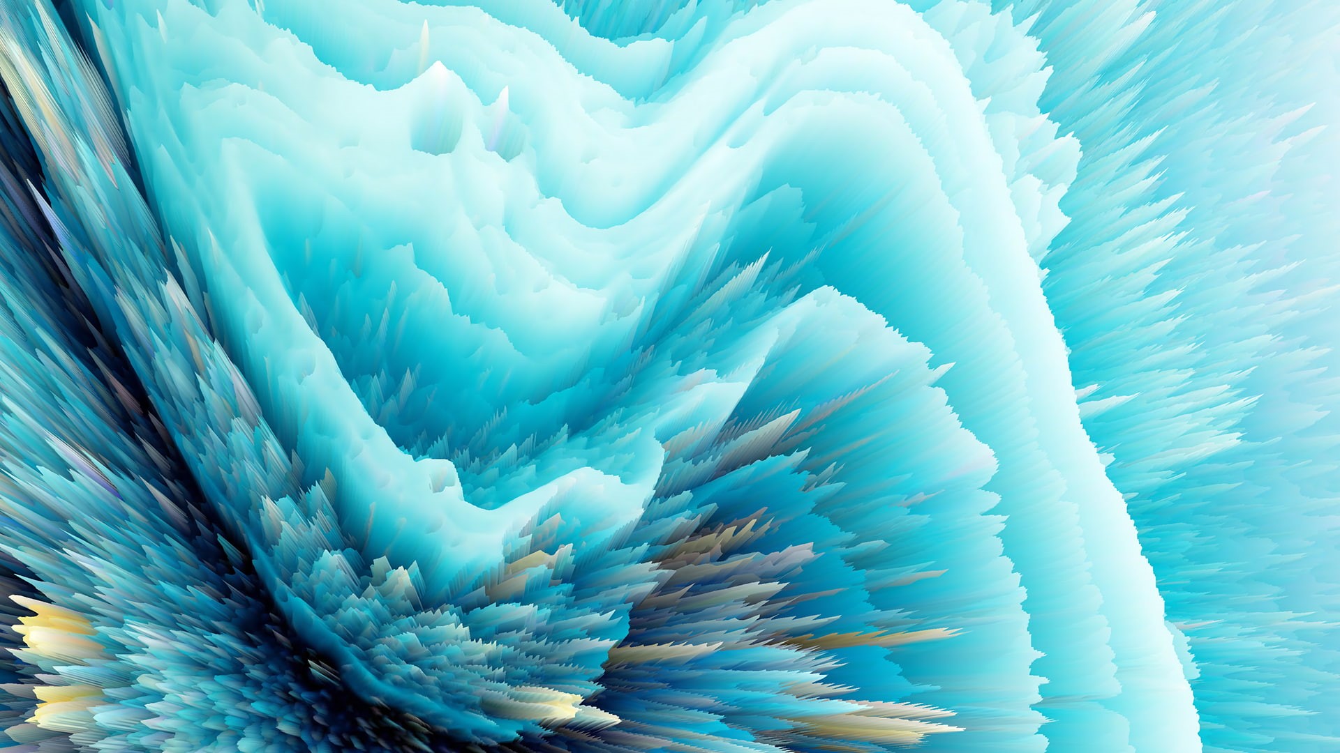 abstract, colorful, 1080P, explosion, HD Wallpaper