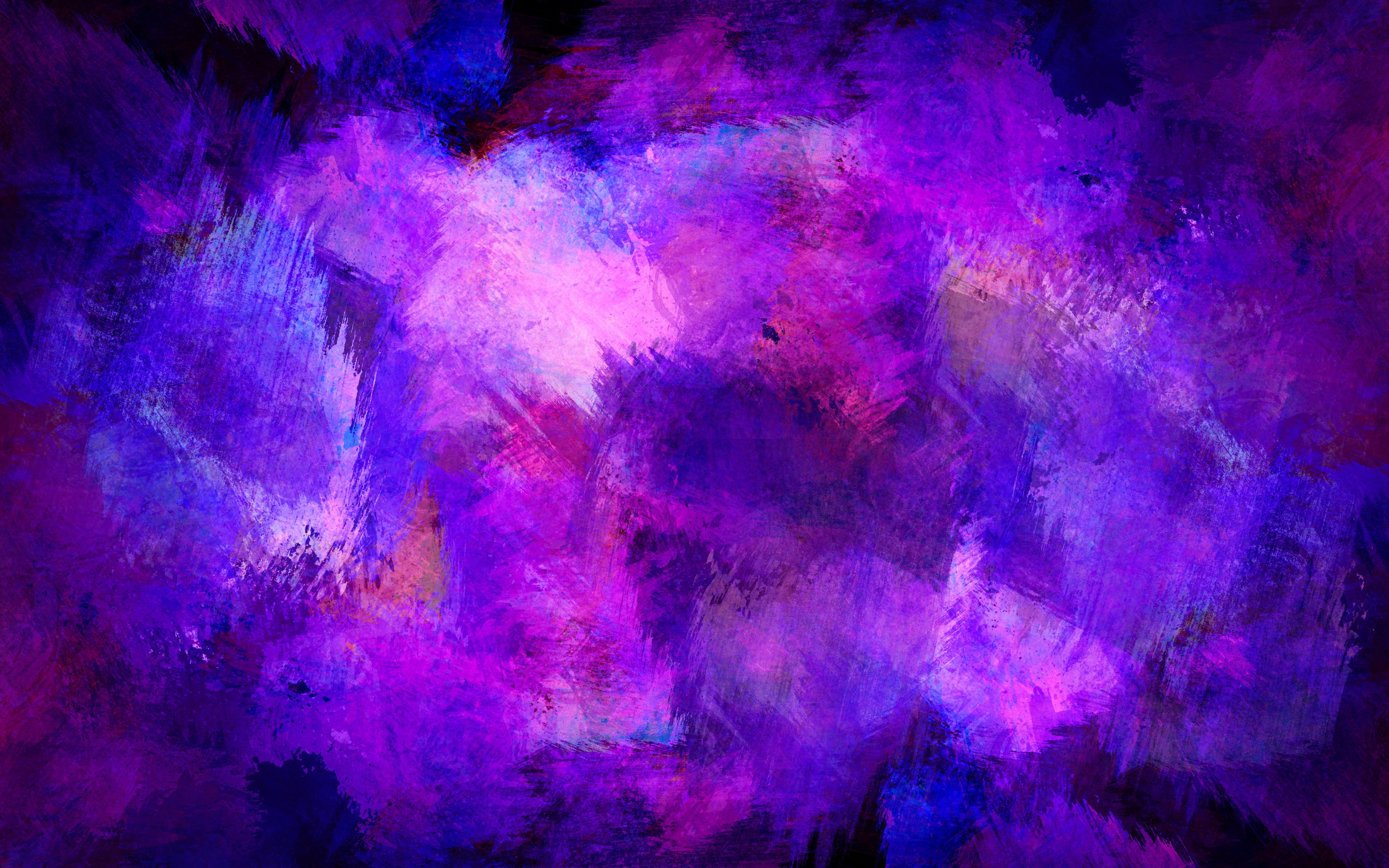 pink, nebula, full frame, painted Image, art, vibrant Color, purple, talcum powder, swirl, paint, stains, painting, computer Graphic, backgrounds, Pattern, HD Wallpaper