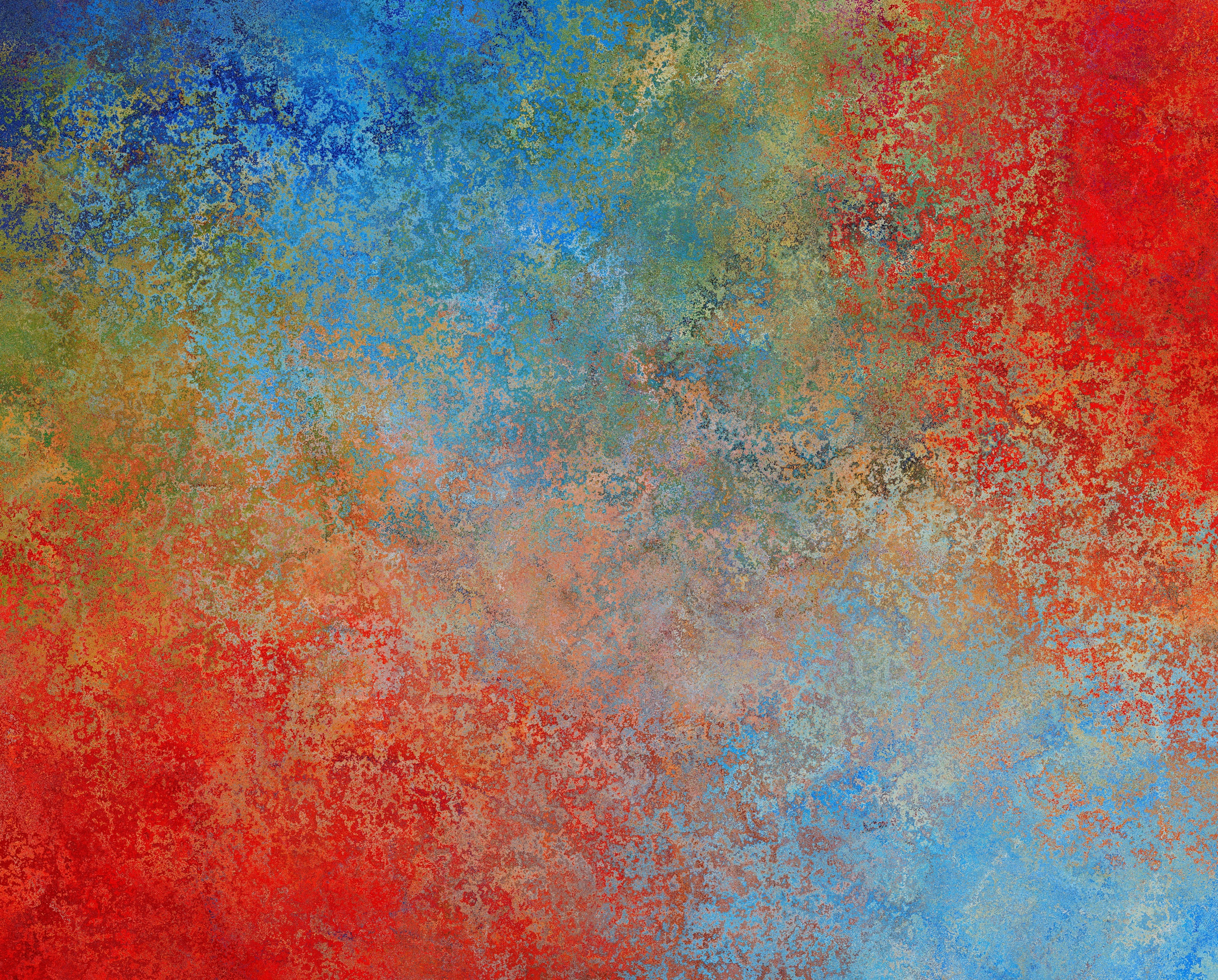 orange color, wall - building feature, rusty, 2K, background, structure, full frame, background texture, abstract, creativity, multi colored, red, art and craft, HD Wallpaper