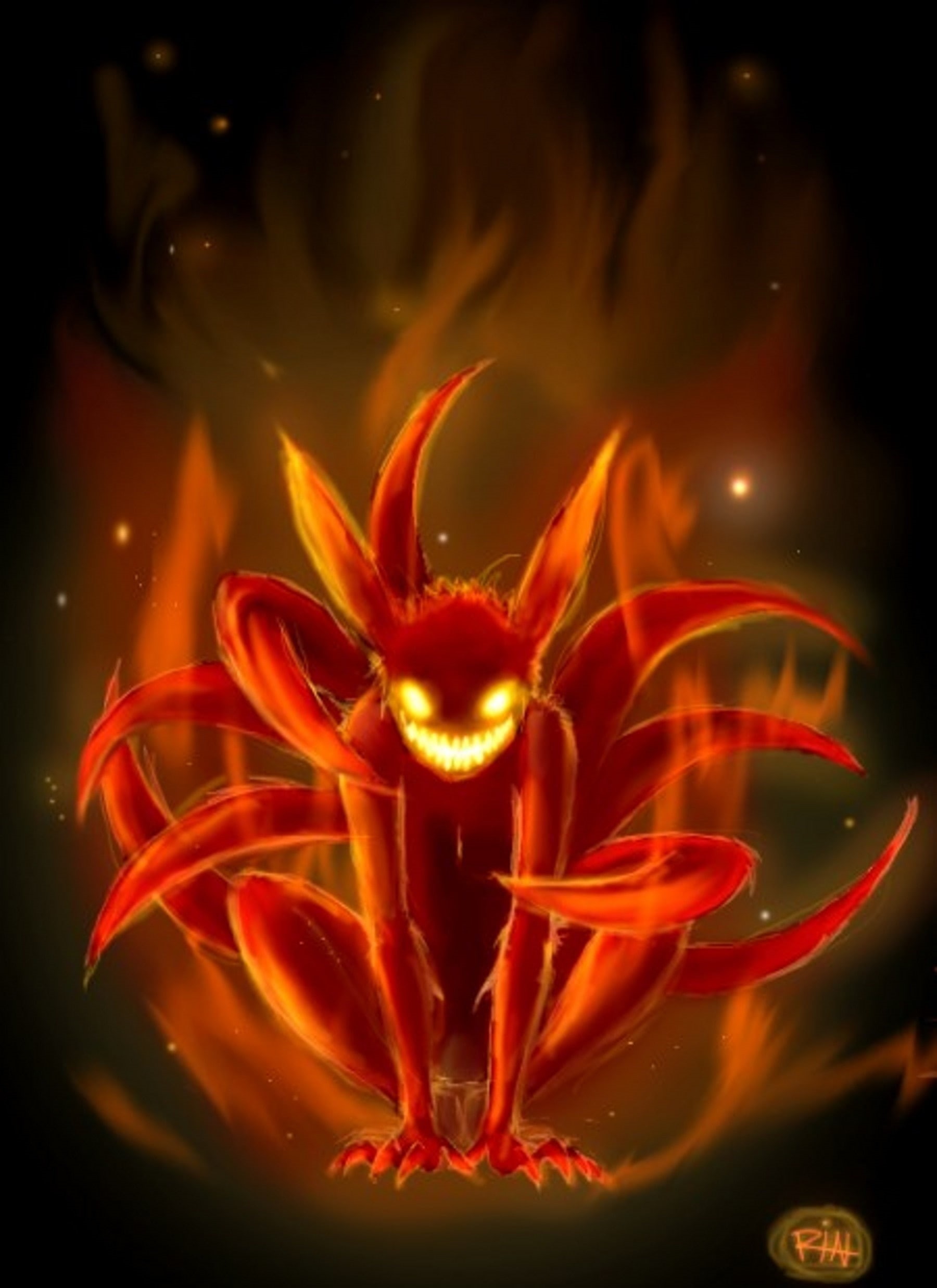 naruto, x, anime, 1080P, shippuden, hd, art, jinchuuriki, Kyuubi, Naruto: Shippuden, Phone HD Wallpaper