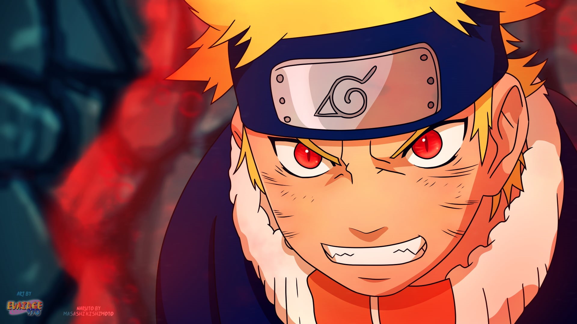 representation, multi colored, mask, red, king - royal person, celebration, people, religion, Kyuubi, One Tail, creativity, festival, event, Uzumaki Naruto, HD Wallpaper
