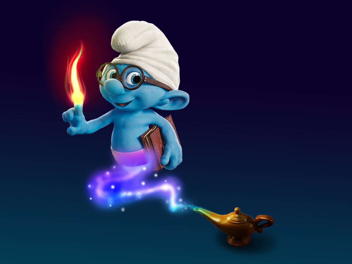 480P, flame, human representation, nature, toy, art and craft, fire, smurf, glowing, creativity, close-up, representation, no people, studio shot, Funny, HD Wallpaper