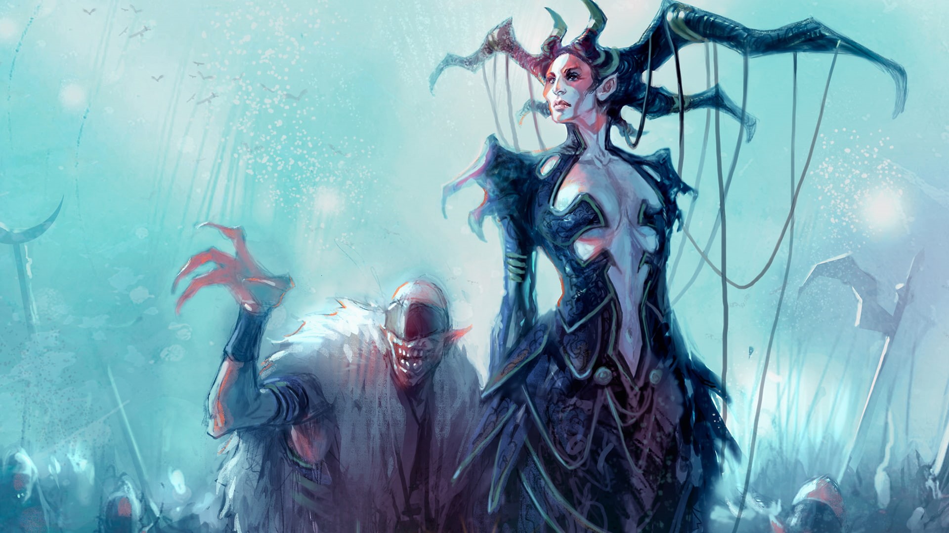 gathering, hd, magic, drawing, fantasy, 1080P, the, HD Wallpaper