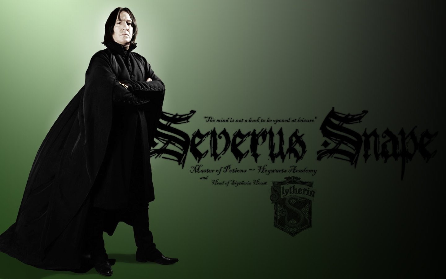 snape, harry, potter, severus, rickman, 720P, alan, HD Wallpaper