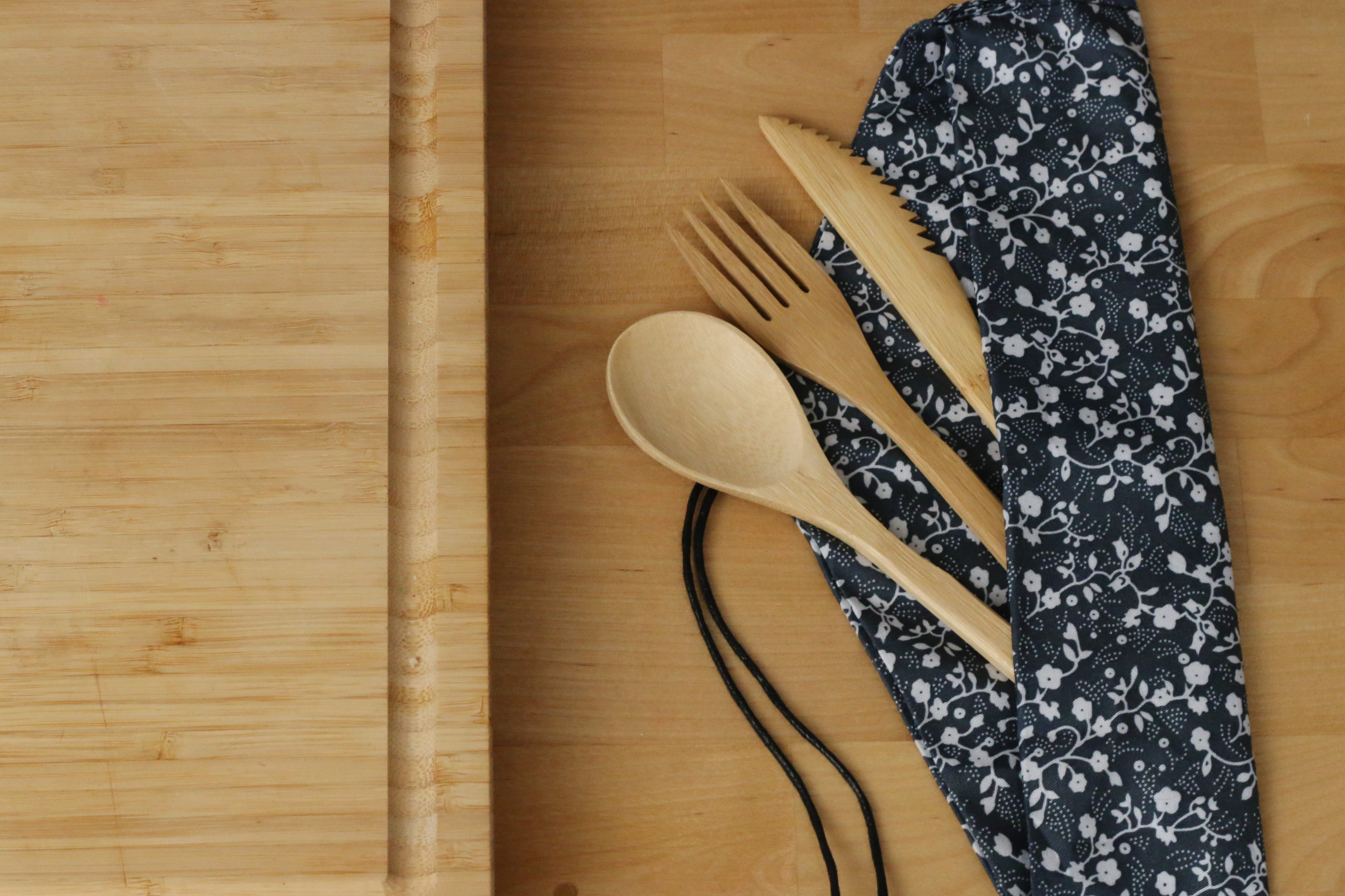 5K, apron, zero waste, still life, freshness, household equipment, fork, kitchen utensil, table, food and drink, accessories, high angle view, eating utensil, HD Wallpaper