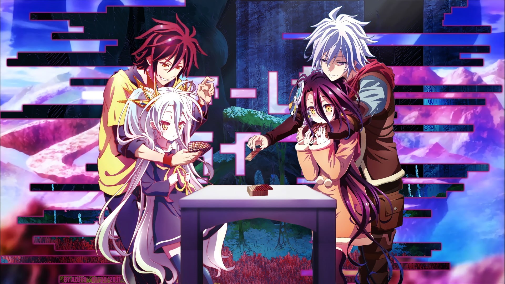 halloween, illuminated, Shiro (No Game No Life), creativity, sculpture, kawai anime, robot, night, women, holiday - event, art and craft, male likeness, HD Wallpaper
