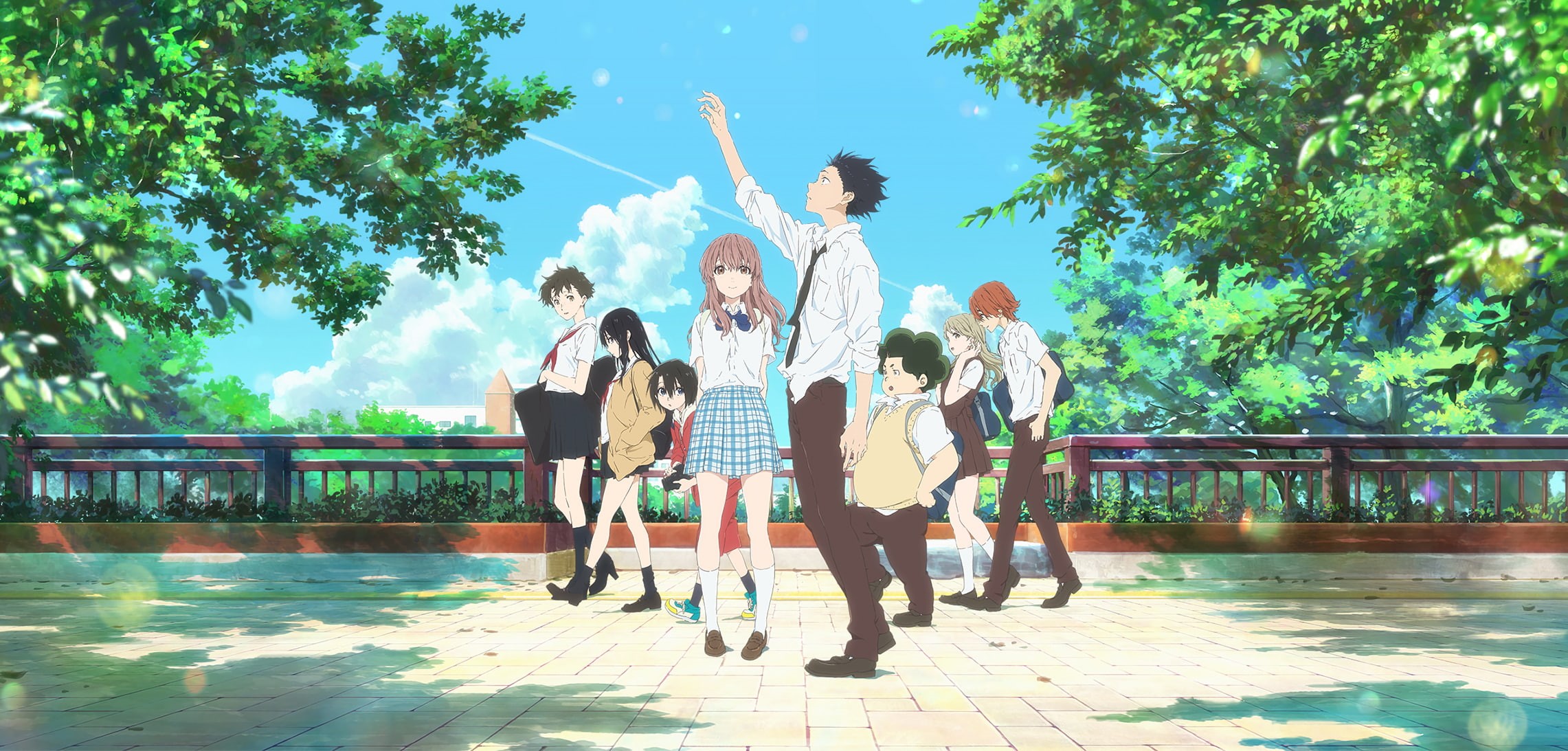 Tomohiro Nagatsuka, Shouya Ishida, 1080P, Miyoko Sahara, Satoshi Mashiba, Naoka Ueno, Shouko Nishimiya, Yuzuru Nishimiya, Anime, Miki Kawai, Koe No Katachi, HD Wallpaper