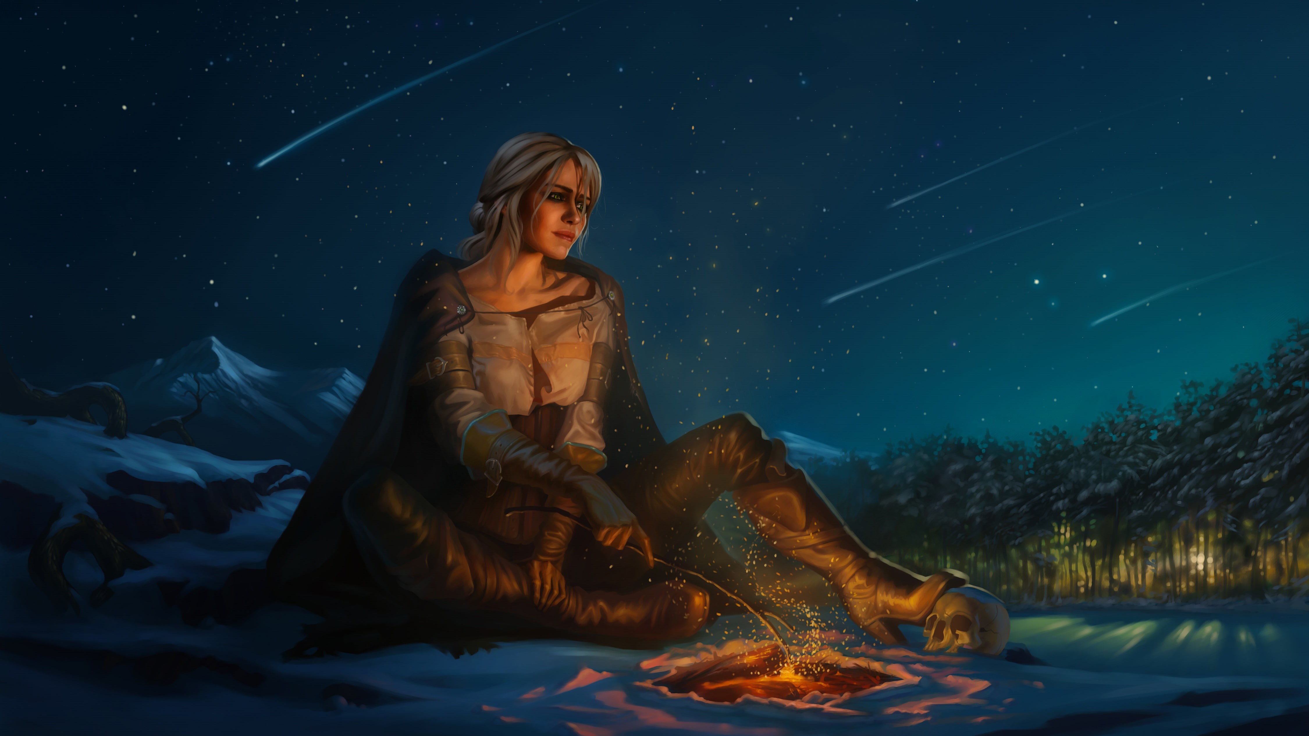 Ciri, The Witcher 3: Wild Hunt, 4K, 4K, HD Wallpaper