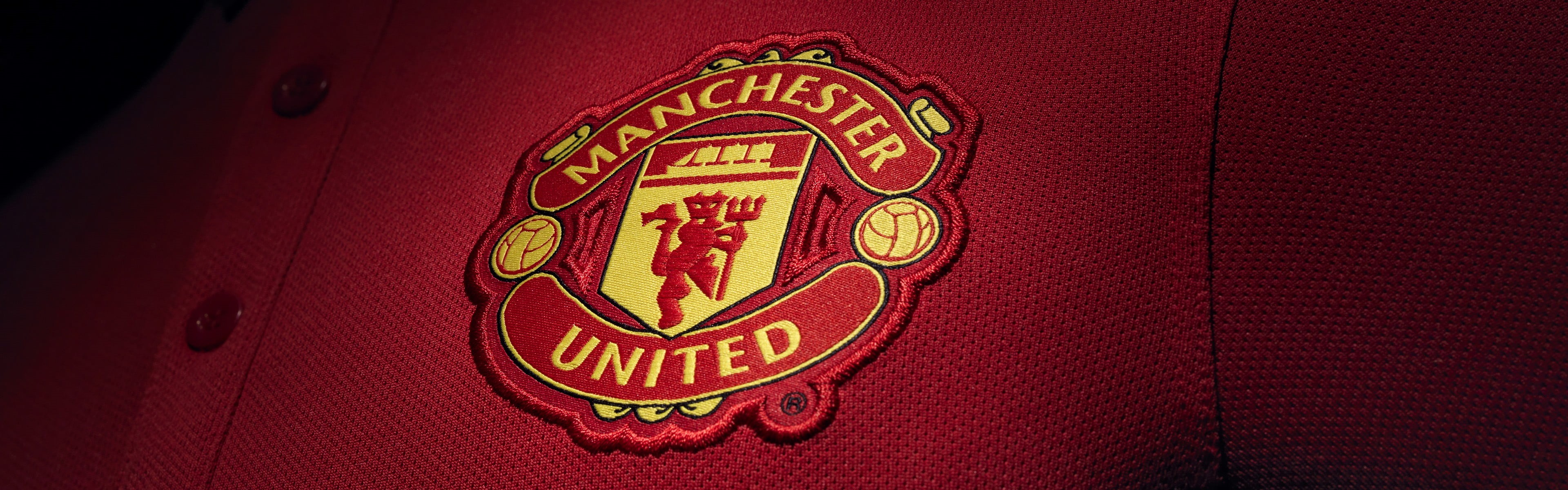 logo, history, Premier League, indoors, architecture, communication, representation, Manchester United , 4K, decoration, pattern, spirituality, multiple display, HD Wallpaper