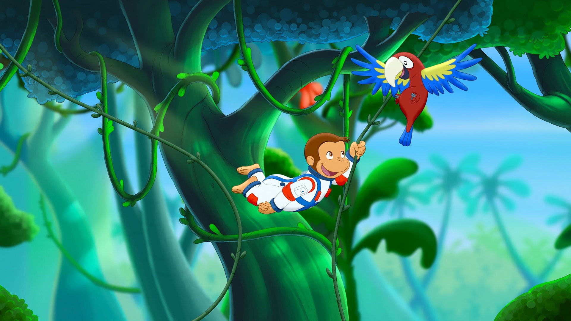 Movie, Curious George 3: Back to the Jungle, 1080P, HD Wallpaper