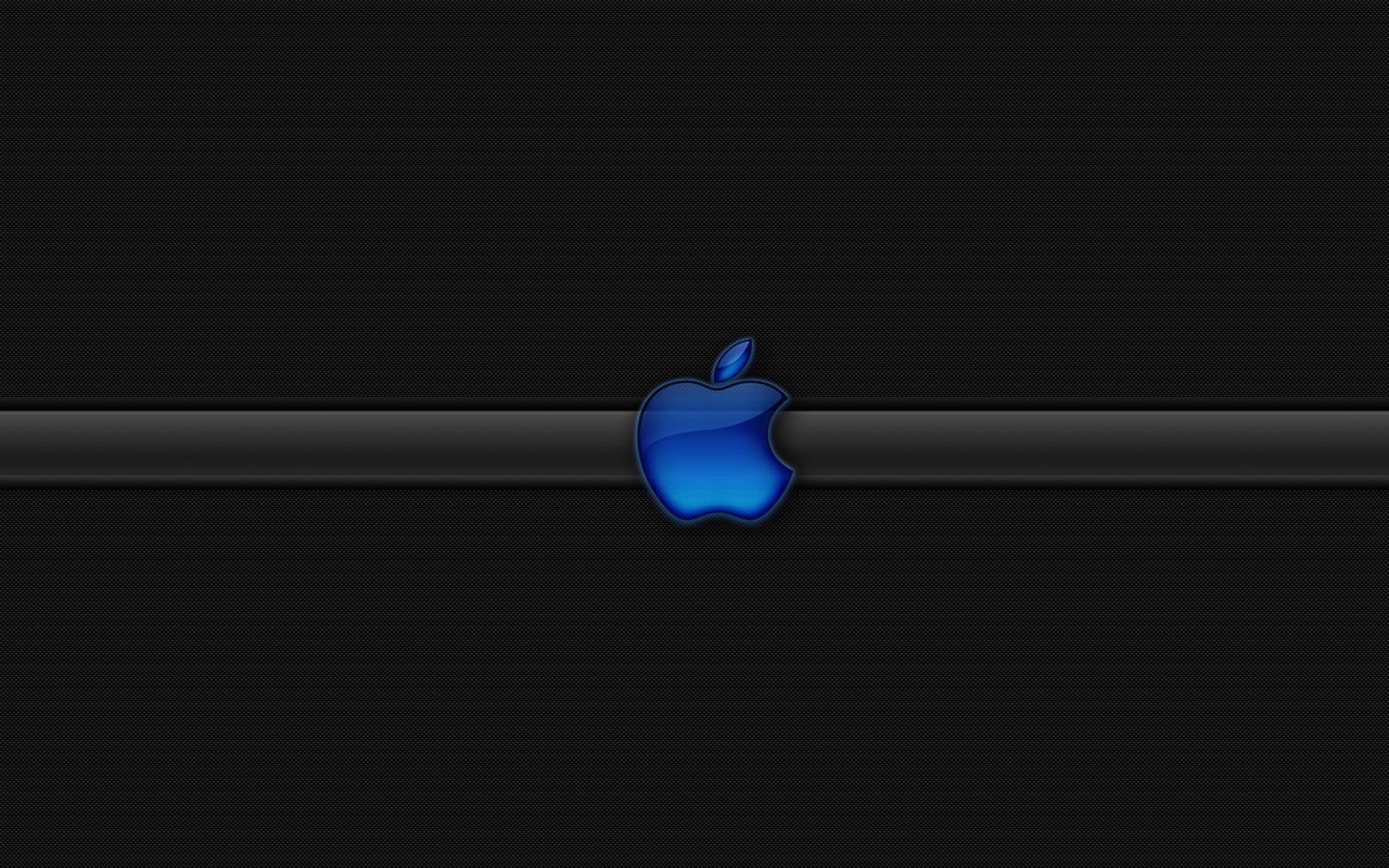 computers, logo, 1080P, blue, apple, 1920x1200, macintosh, HD Wallpaper